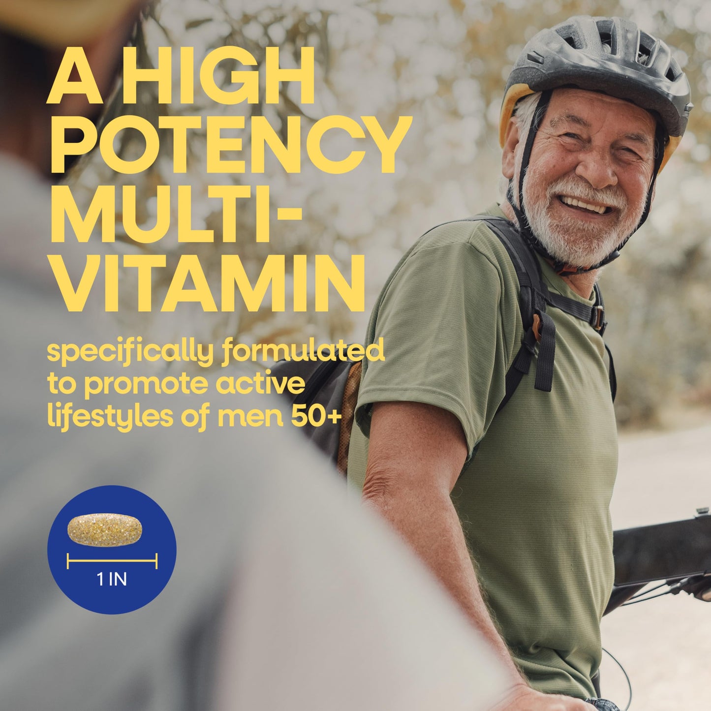 Nature's Way Alive! Ultra Potency Multivitamin for Men 50 Plus 60 Tablets