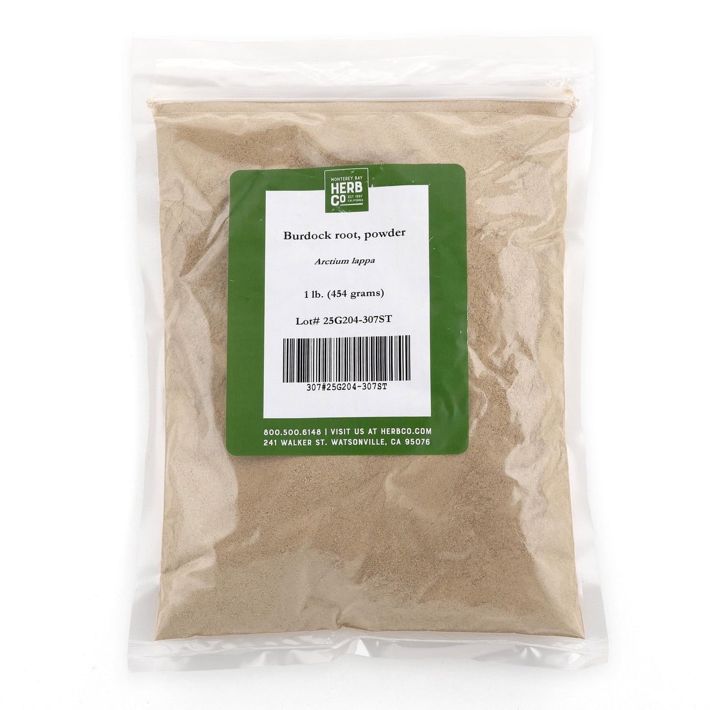 MONTEREY BAY HERB CO Burdock Root Powder, 1 lb