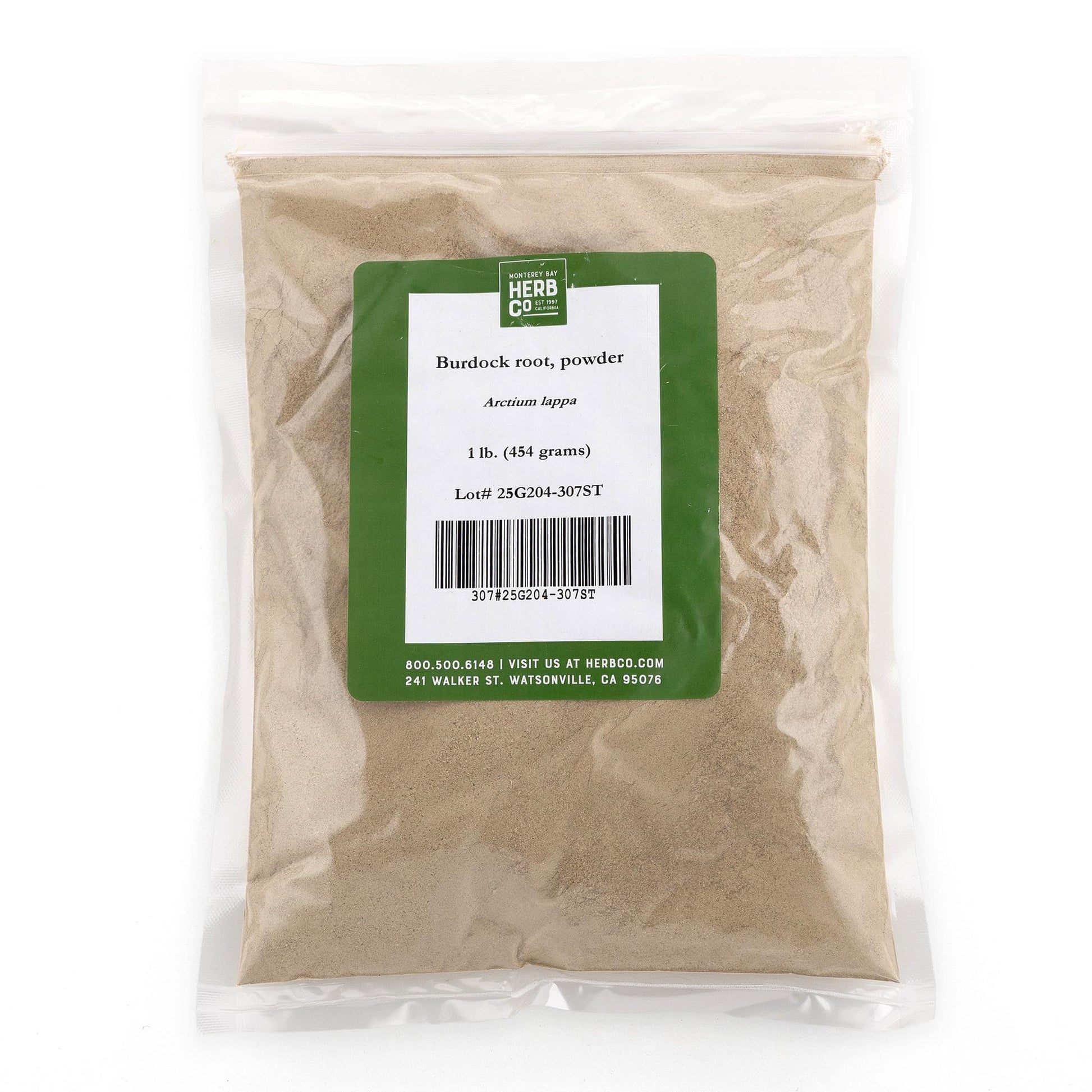 MONTEREY BAY HERB CO Burdock Root Powder, 1 lb