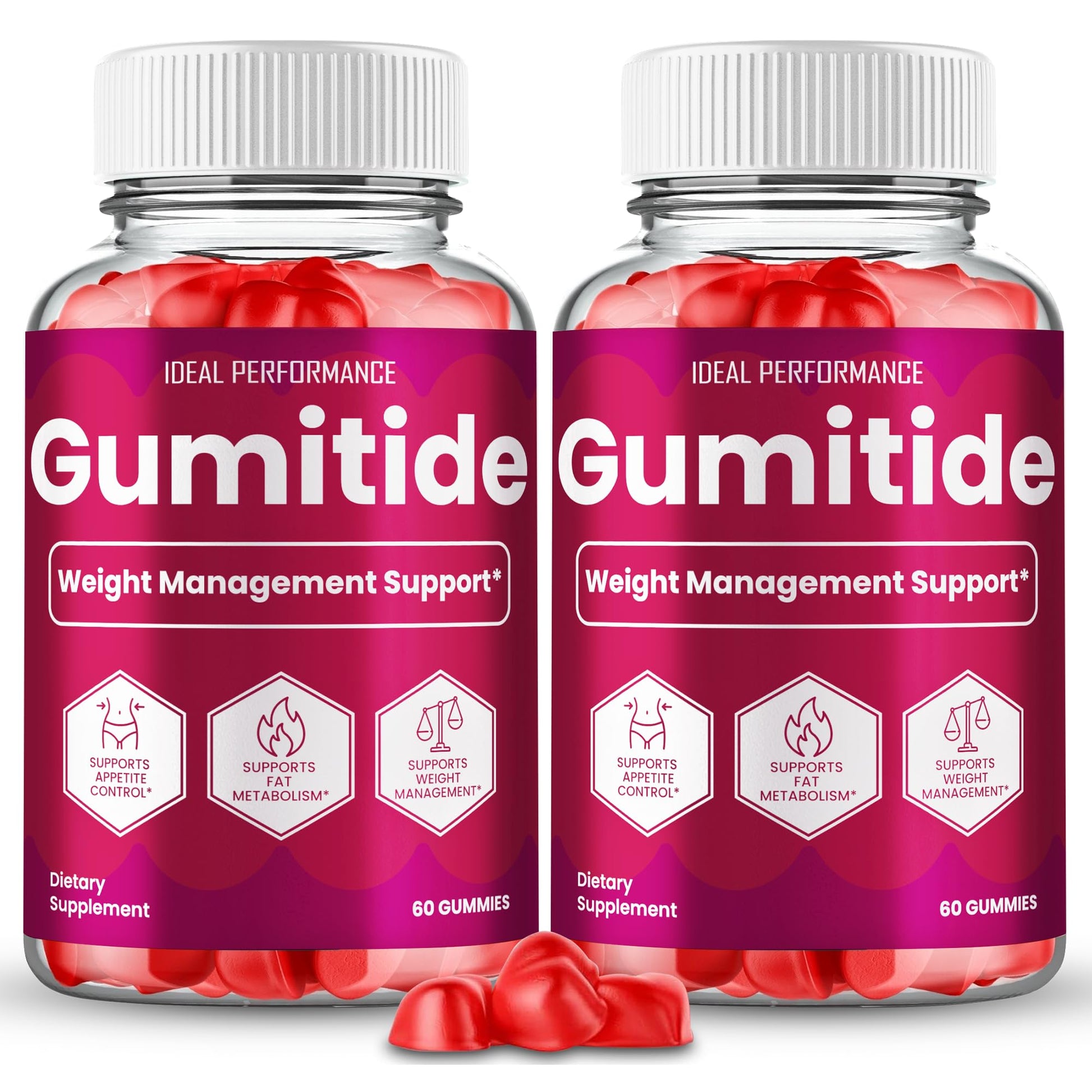 IDEAL PERFORMANCE Gumitide Gummies, 120 Count