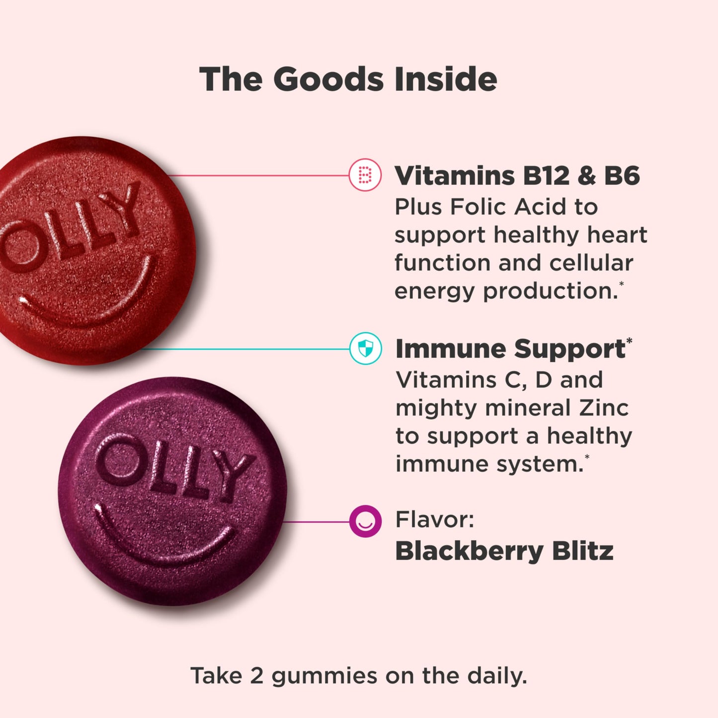OLLY Men's Multivitamin Gummy 90 Count