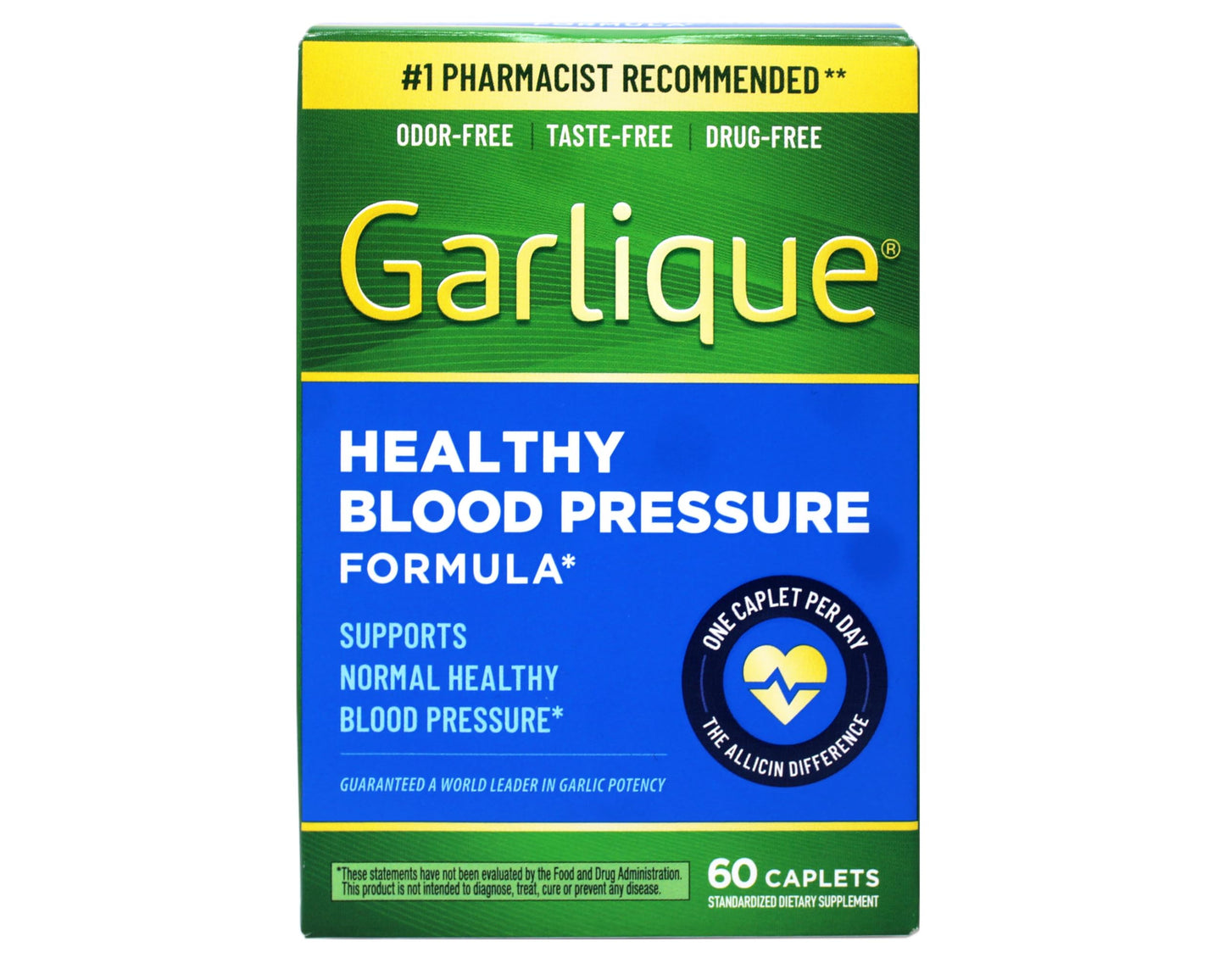 Garlique Healthy Blood Pressure Formula 120 Caplets