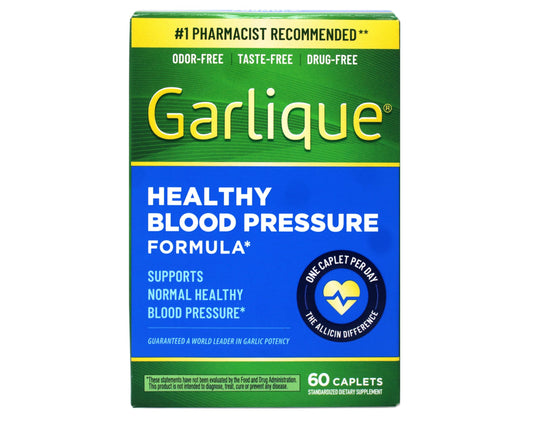 Garlique Healthy Blood Pressure Formula 120 Caplets