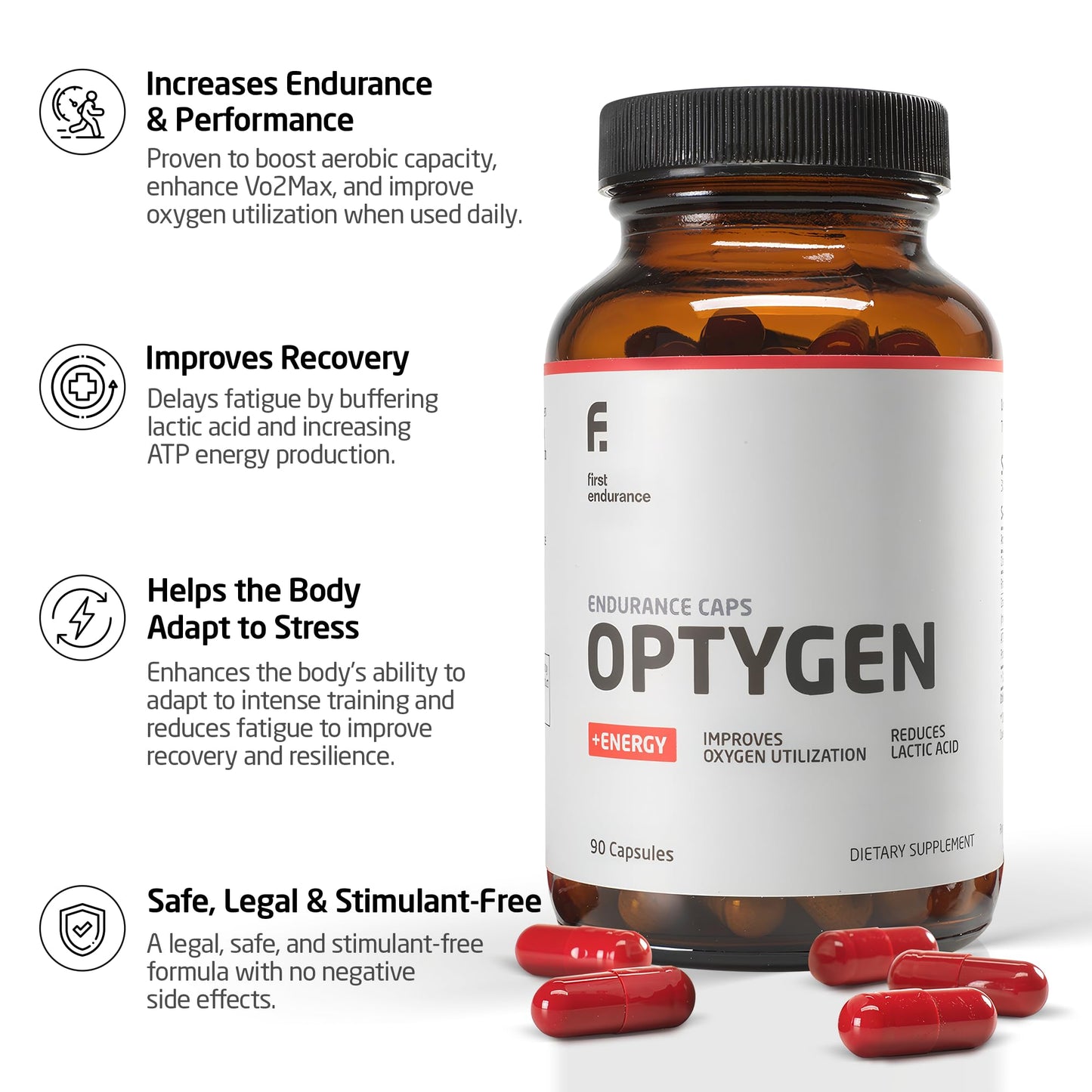 FIRST ENDURANCE Optygen Capsule, 90 Capsules
