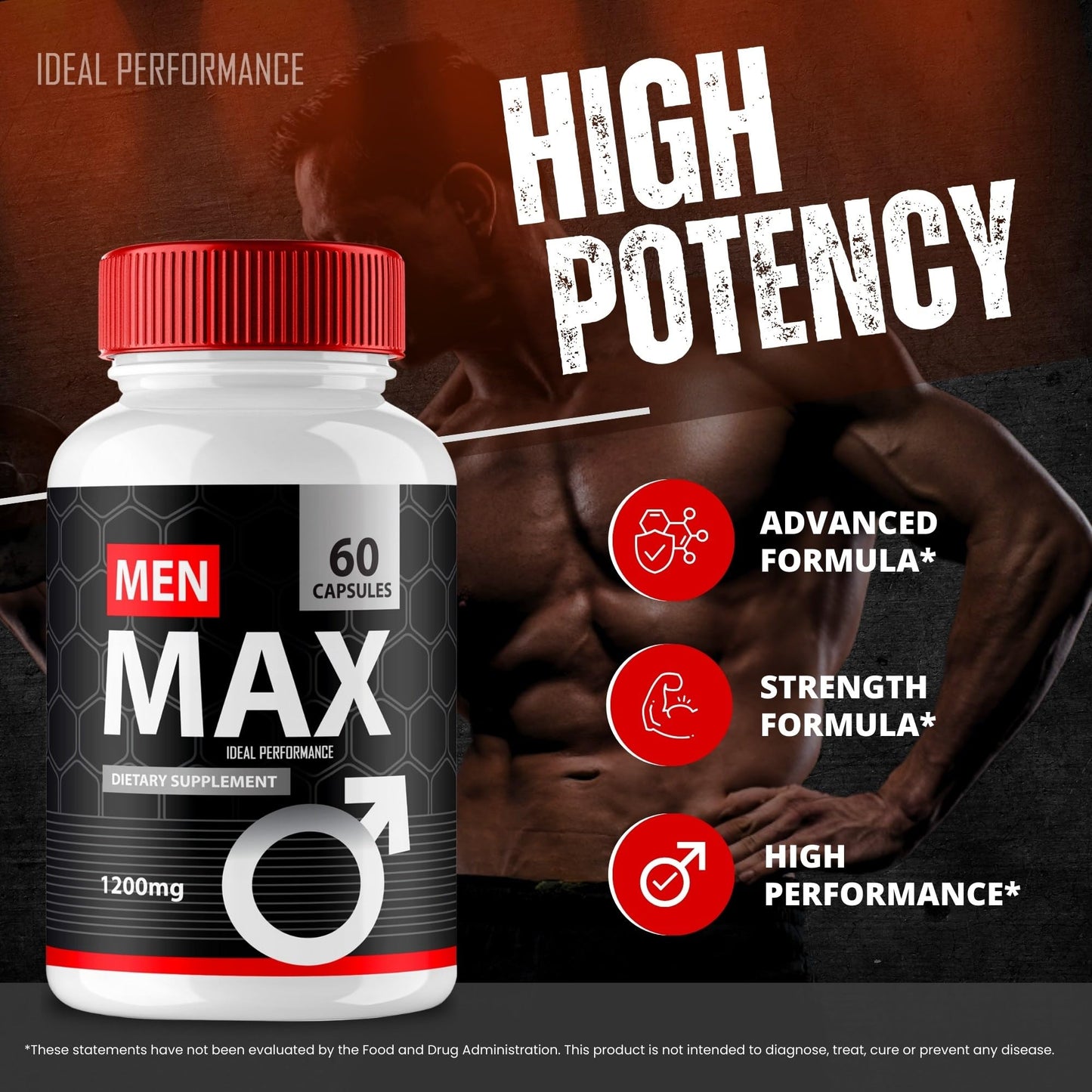Ideal Performance MenMax Capsules 300 Count