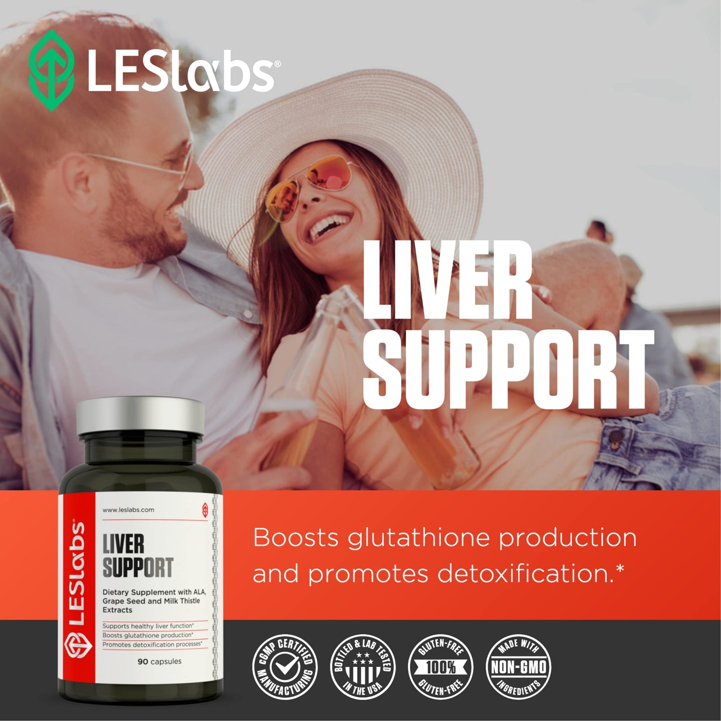 LES Labs Liver Support Capsule 90 Count