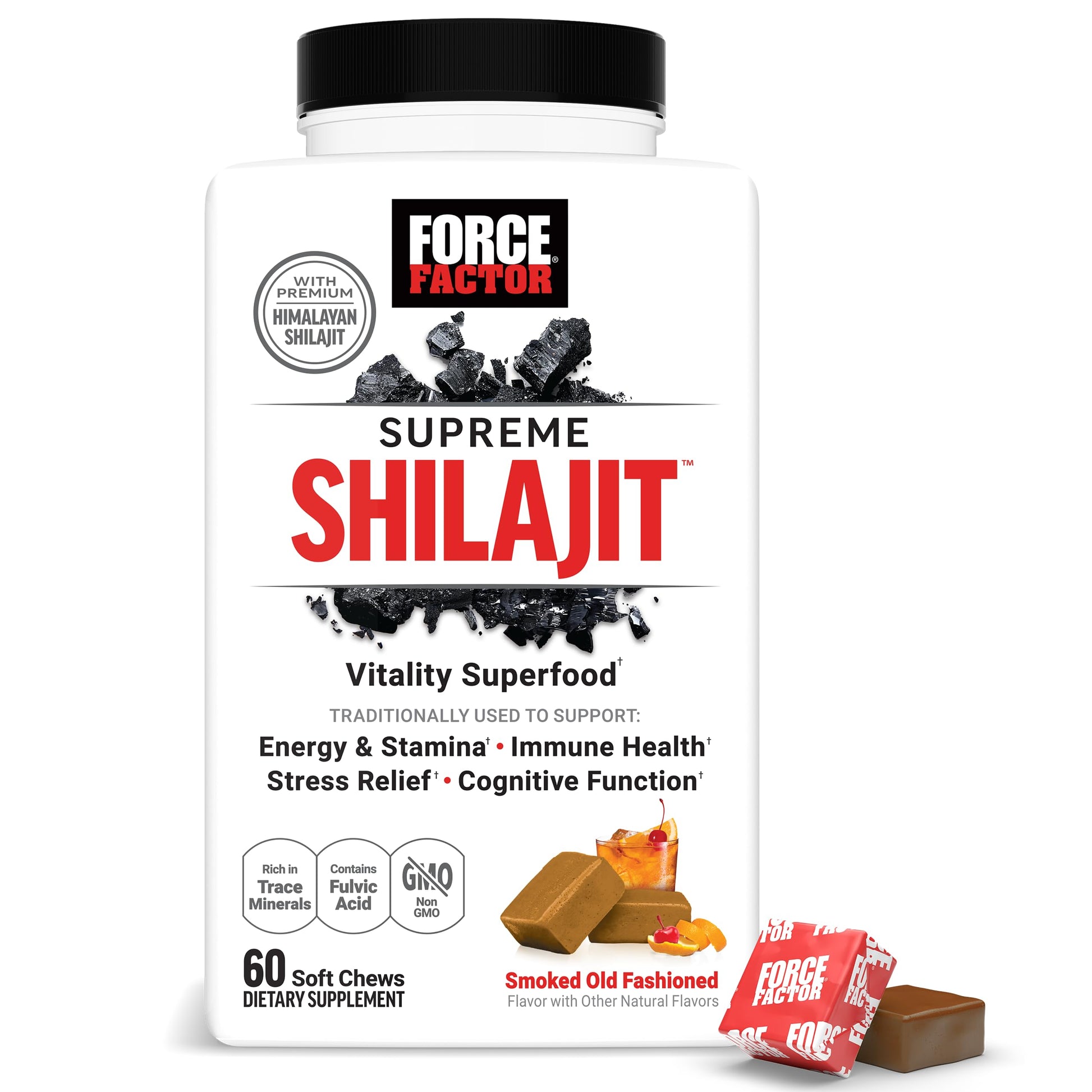 Force Factor Supreme Shilajit Soft Chew 60