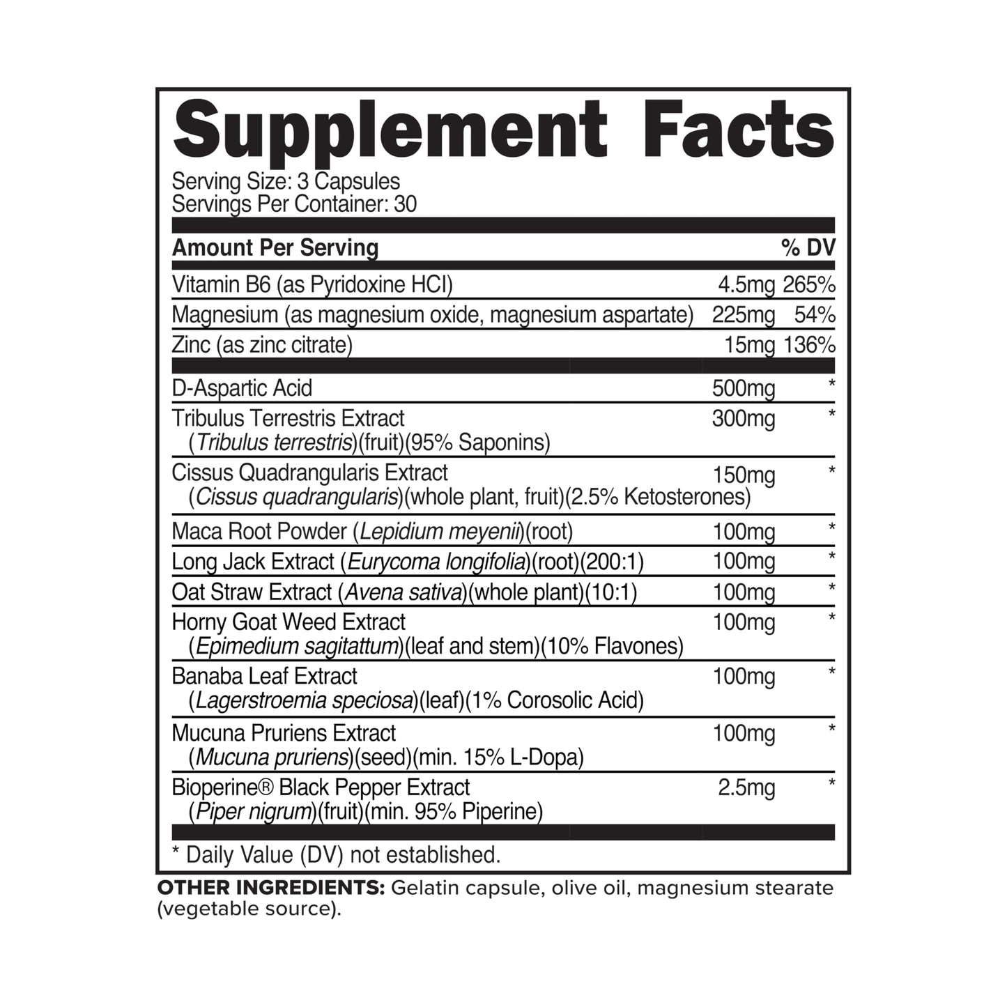Primaforce Testosterone Complex 90 Capsules