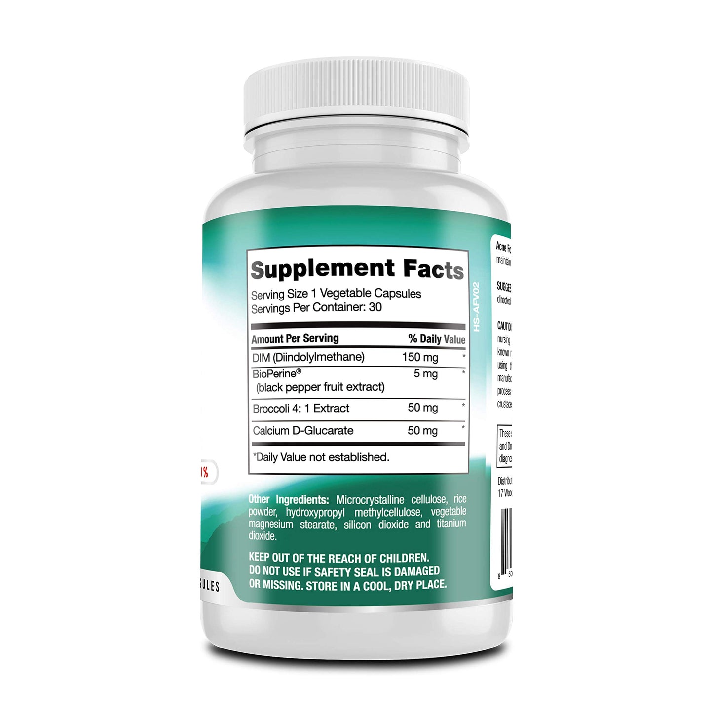 Best Earth Naturals Acne Supplement Formula Blemish Blocker Capsules 30 Count