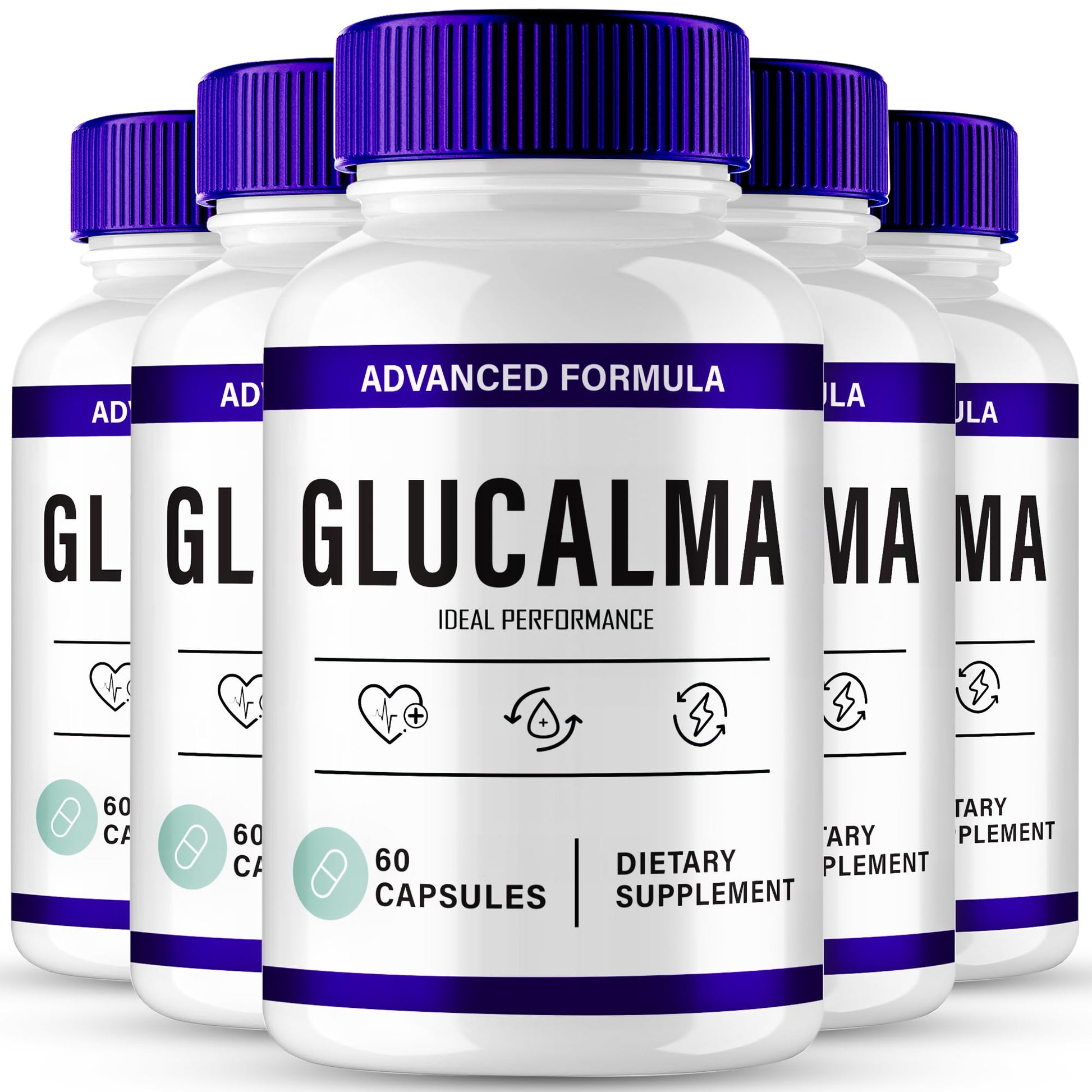 IDEAL PERFORMANCE Glucalma Advanced Blood Formula Capsules 300 Capsules