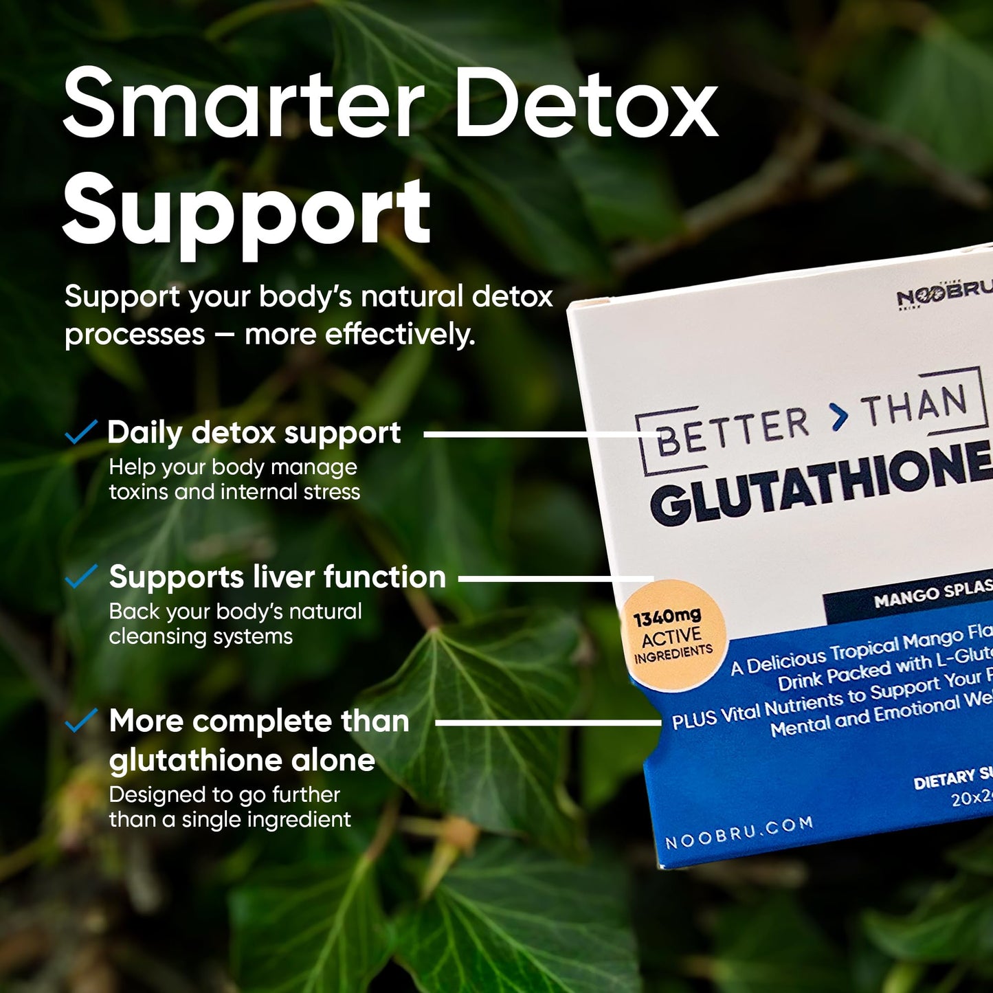 Noobru Glutathione Powder 1.41 oz