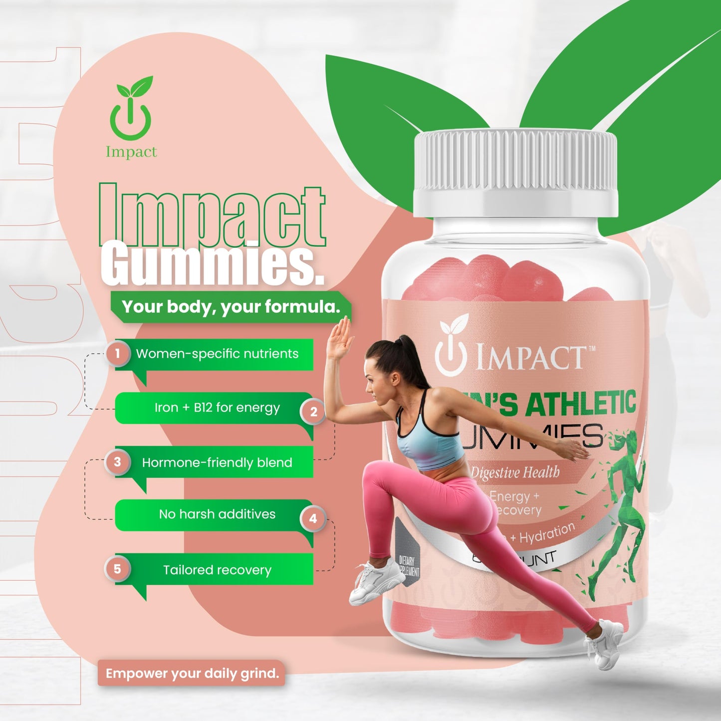 IMPACT Multivitamin for Women Gummies, 1 Count