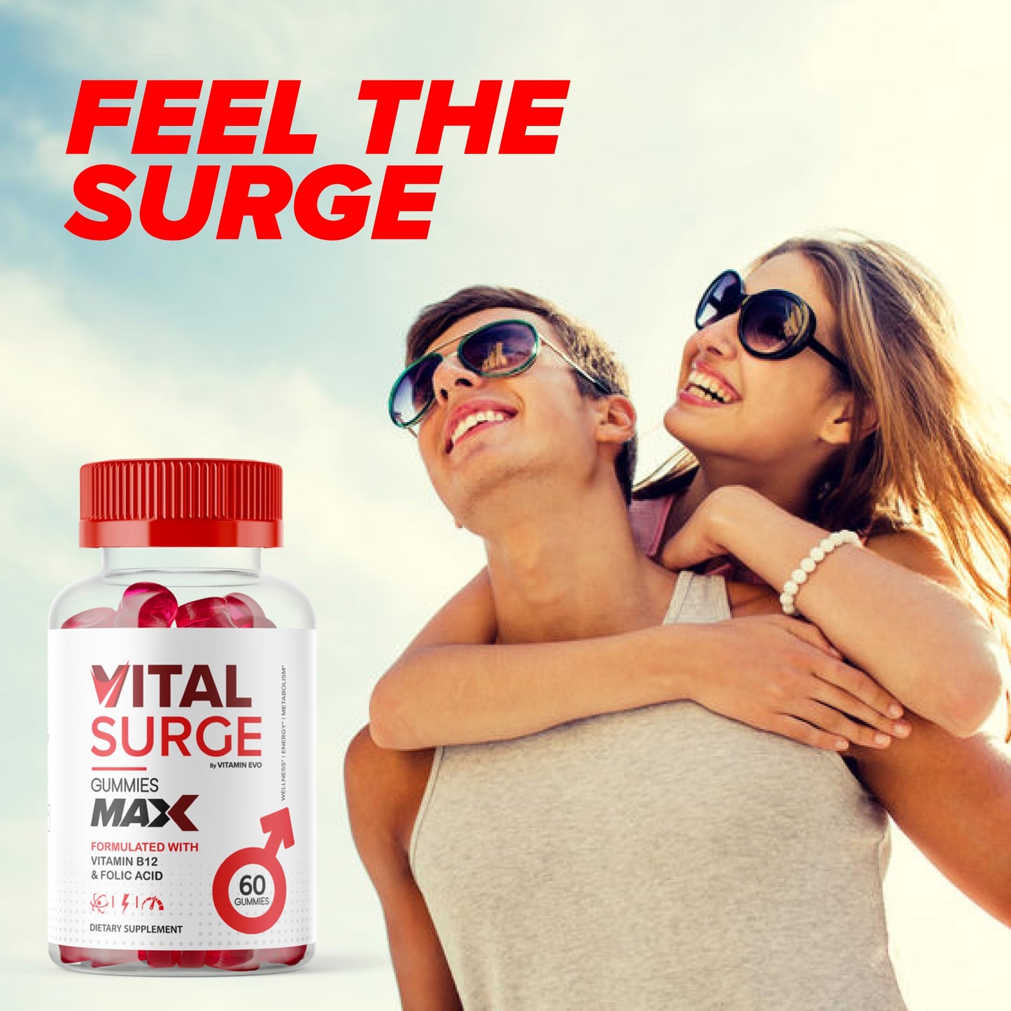 Vitamin Evo Vital Surge MAX Gummies, 120 Count