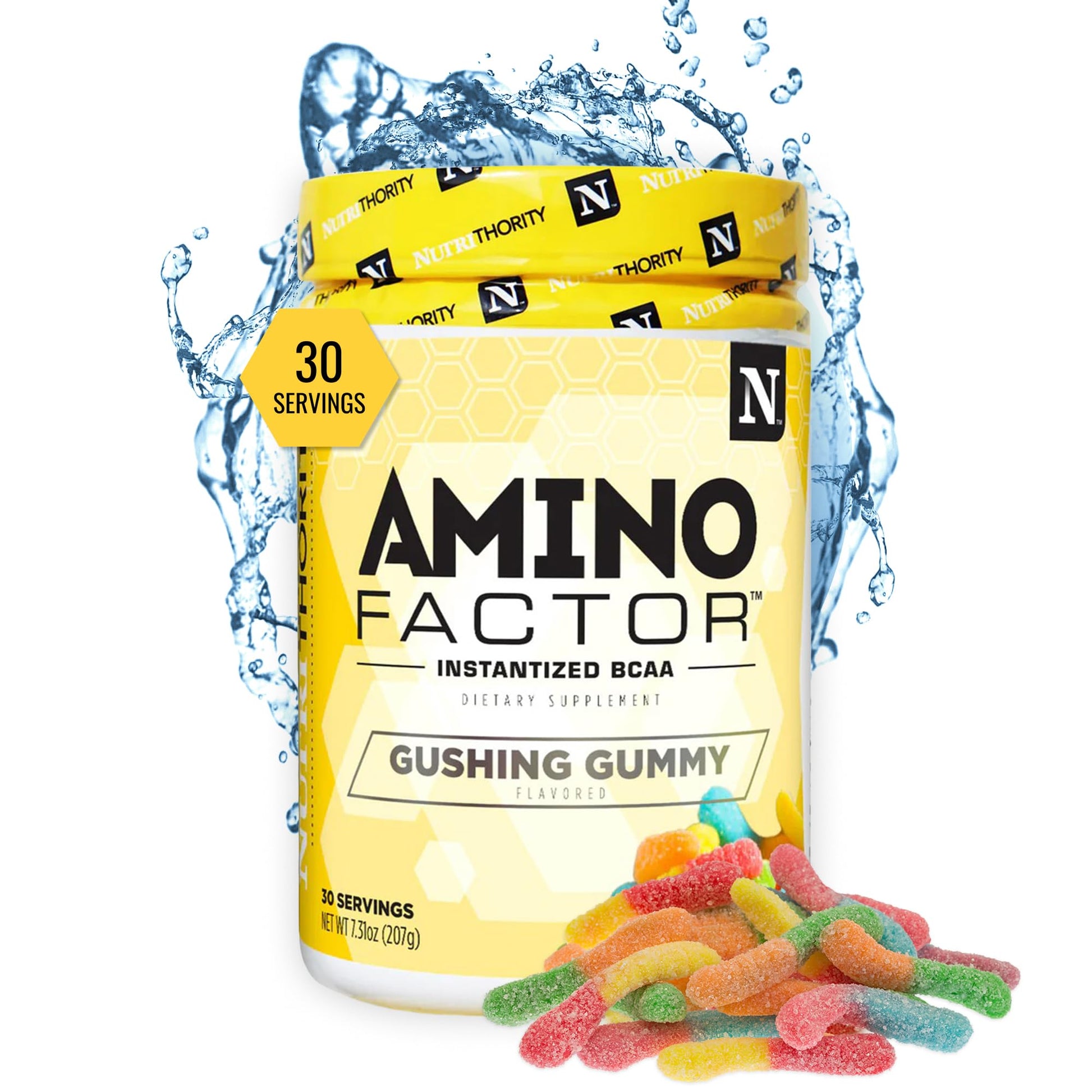 Nutrithority BCAA Powder 25 Servings