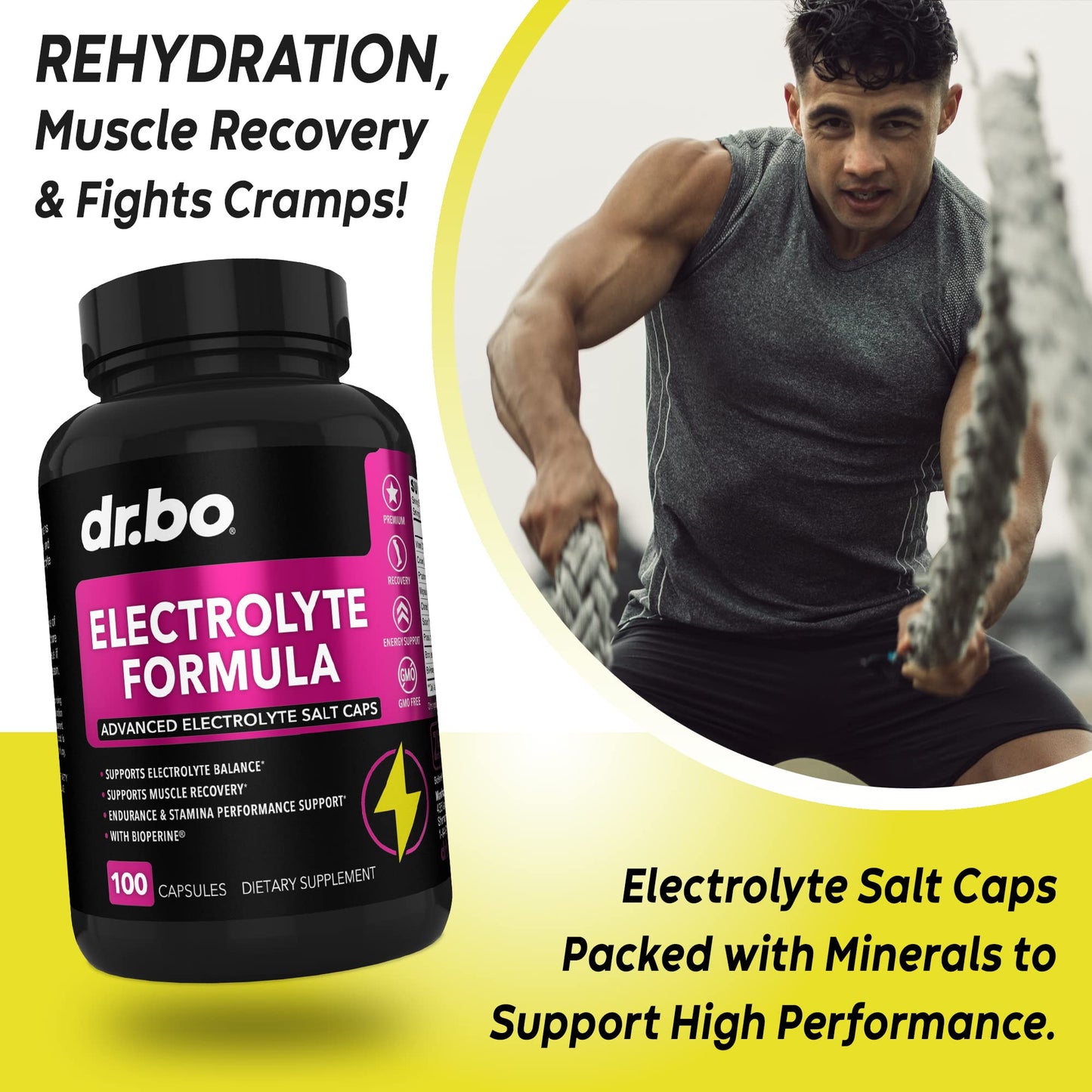 DR. BO Electrolyte Capsules 100 Count