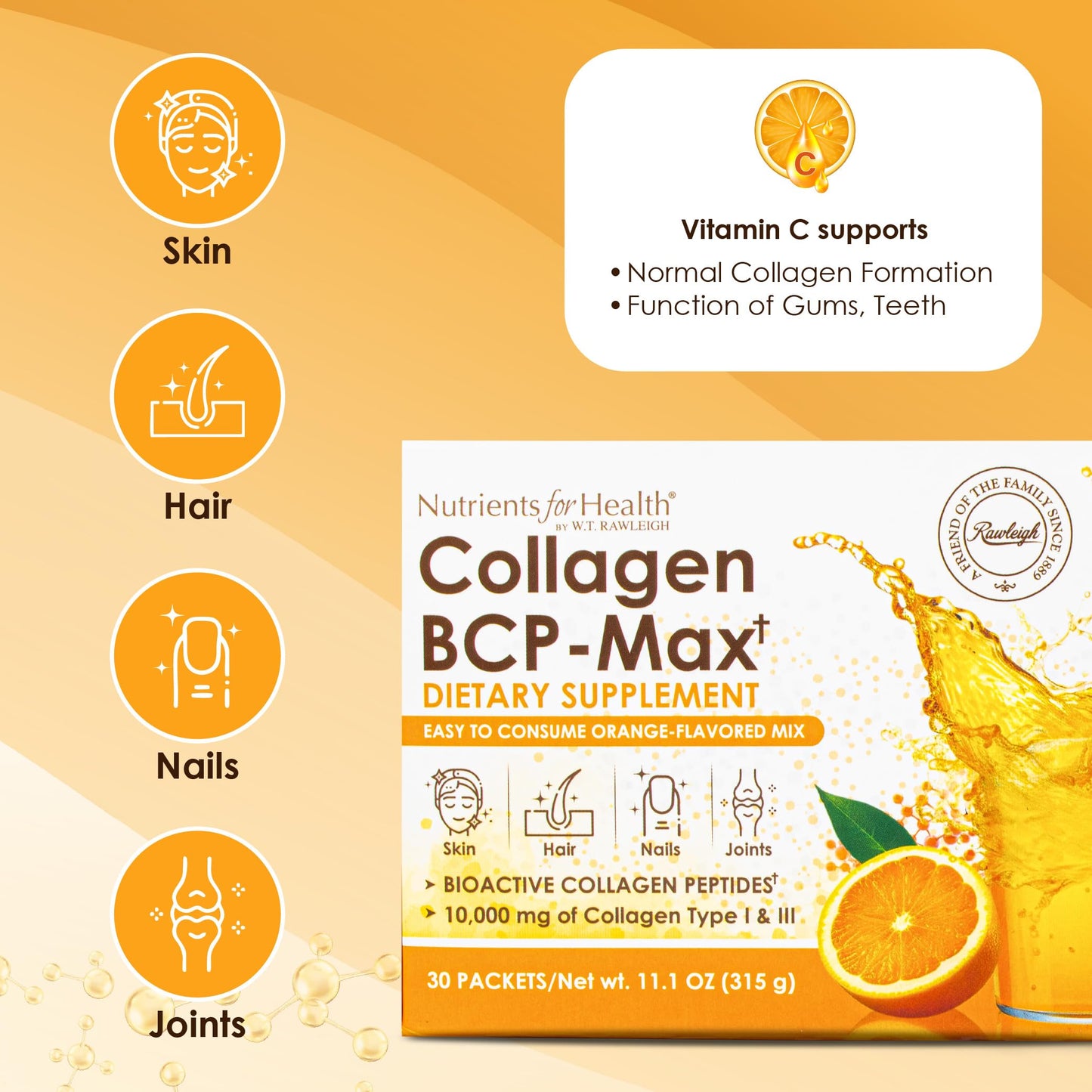 Rawleigh Collagen BCP-Max Powder 11.1 Ounce
