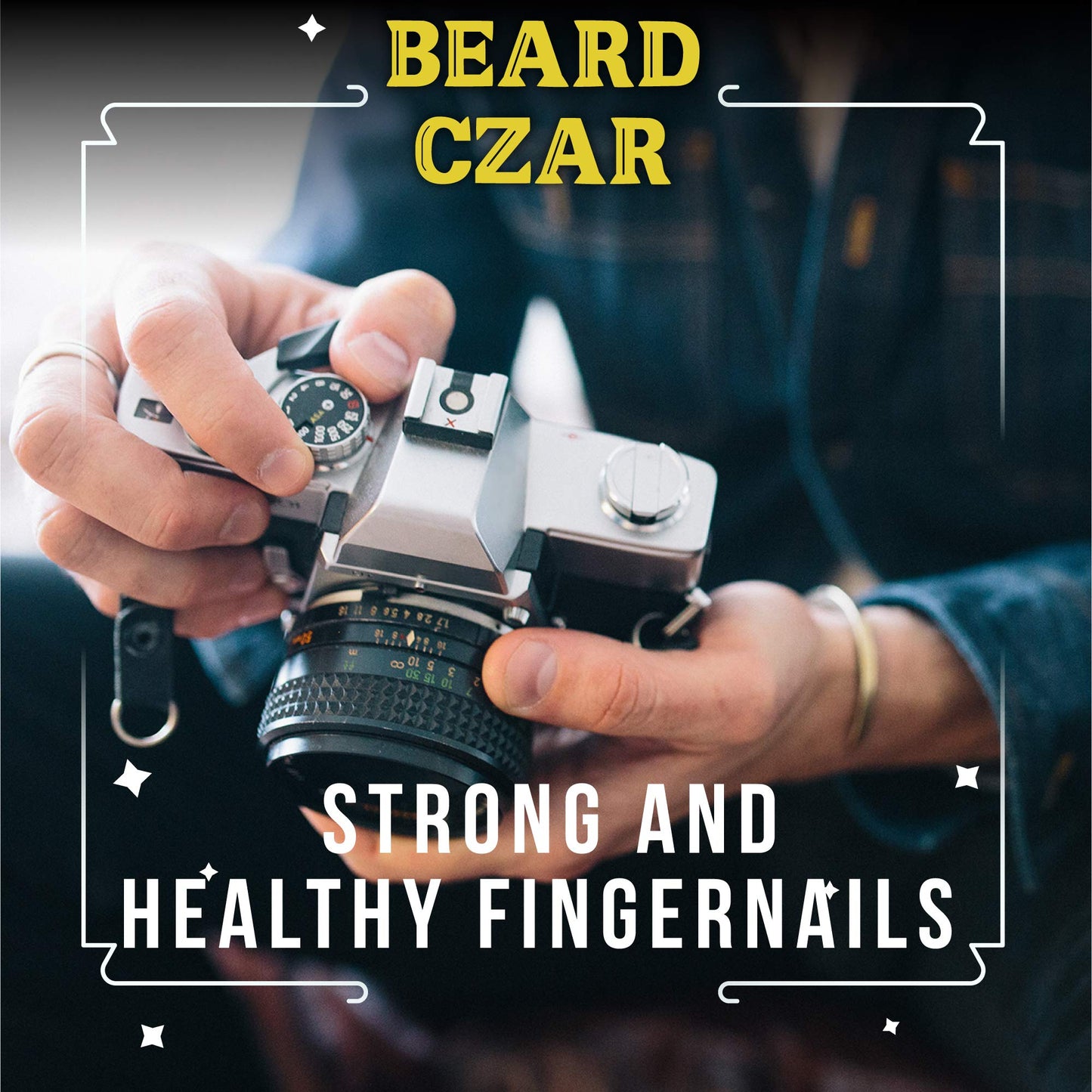The Beard Czar Facial Hair Complex 60 Capsules