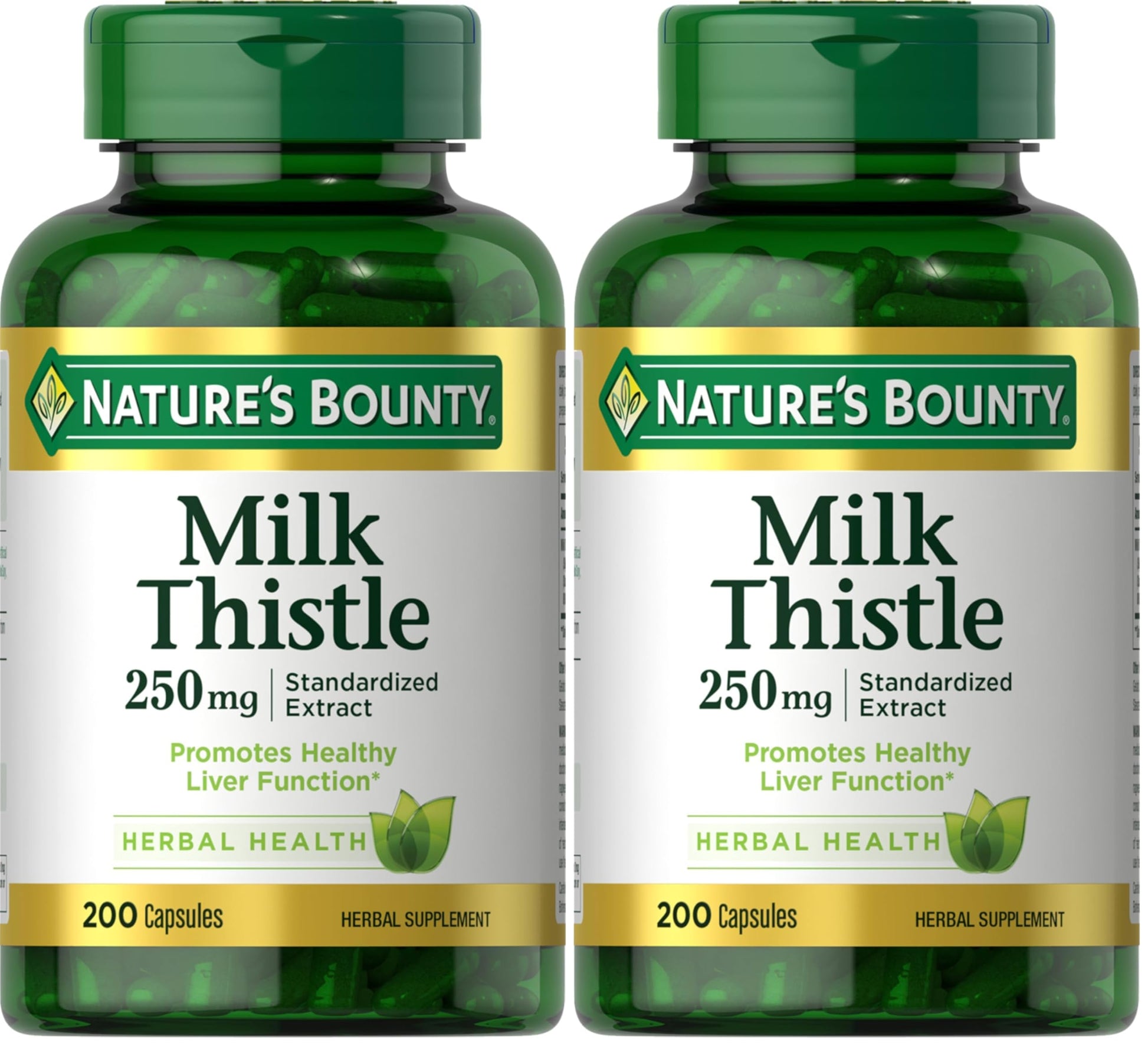Nature's Bounty Milk Thistle Capsules 400 Count