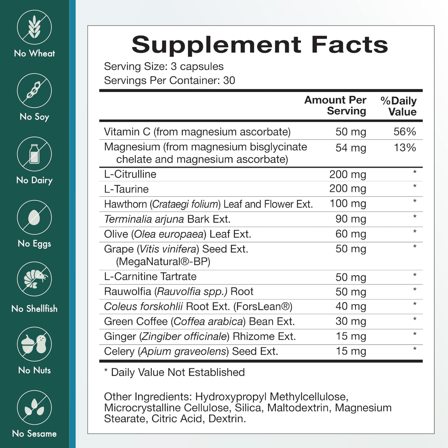 Natura Health Products Cardio Tonic-BP Supplement Capsule, 90 Capsules