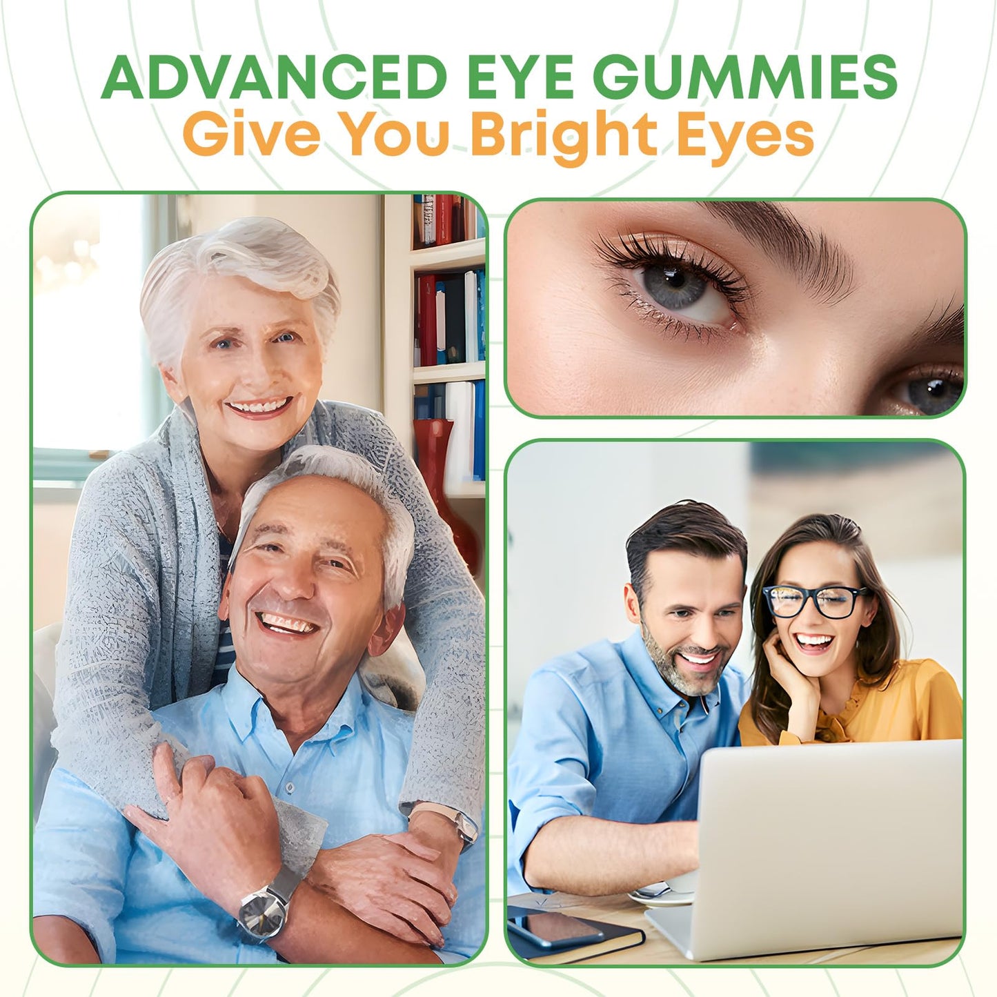 Zetelixia Lutein Gummies 25mg Sugar Free Lutein Zeaxanthin Eye Health Supplement, Mango Flavor, 120 Count