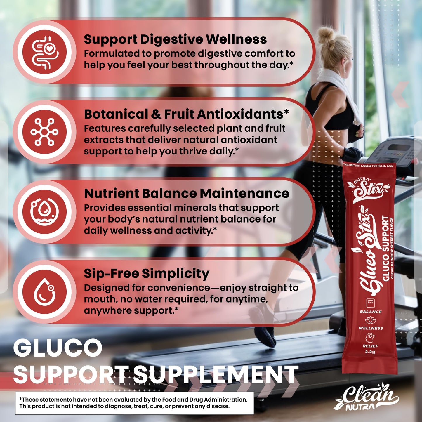 Clean Nutraceuticals Rainbow Sherbet Powder Sticks – Ceylon Cinnamon Powder, Green Tea Extract, Glucomannan, Berberine, Chromium Picolinate, Apple Cider Vinegar, 2 Count