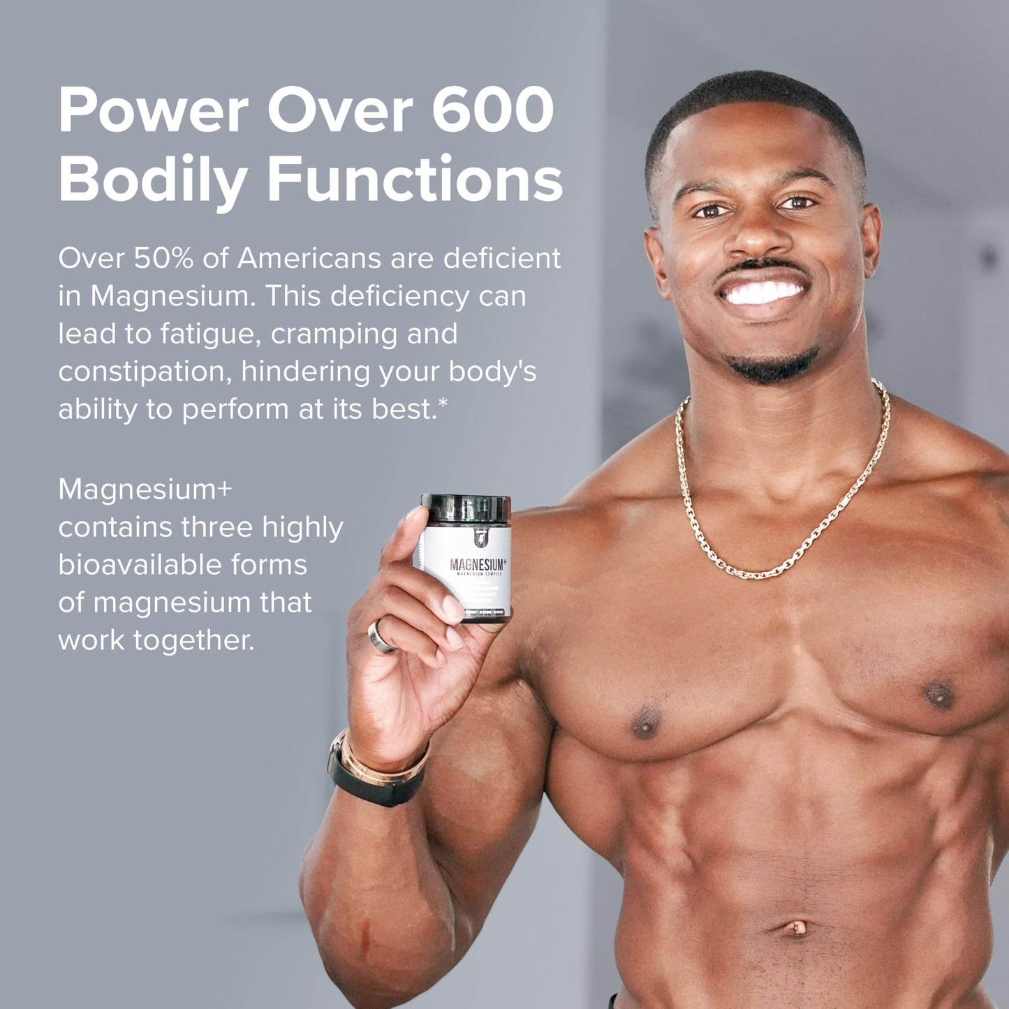 InnoSupps Magnesium Triple-Action Bioavailable Magnesium Complex Capsule 60 Capsules