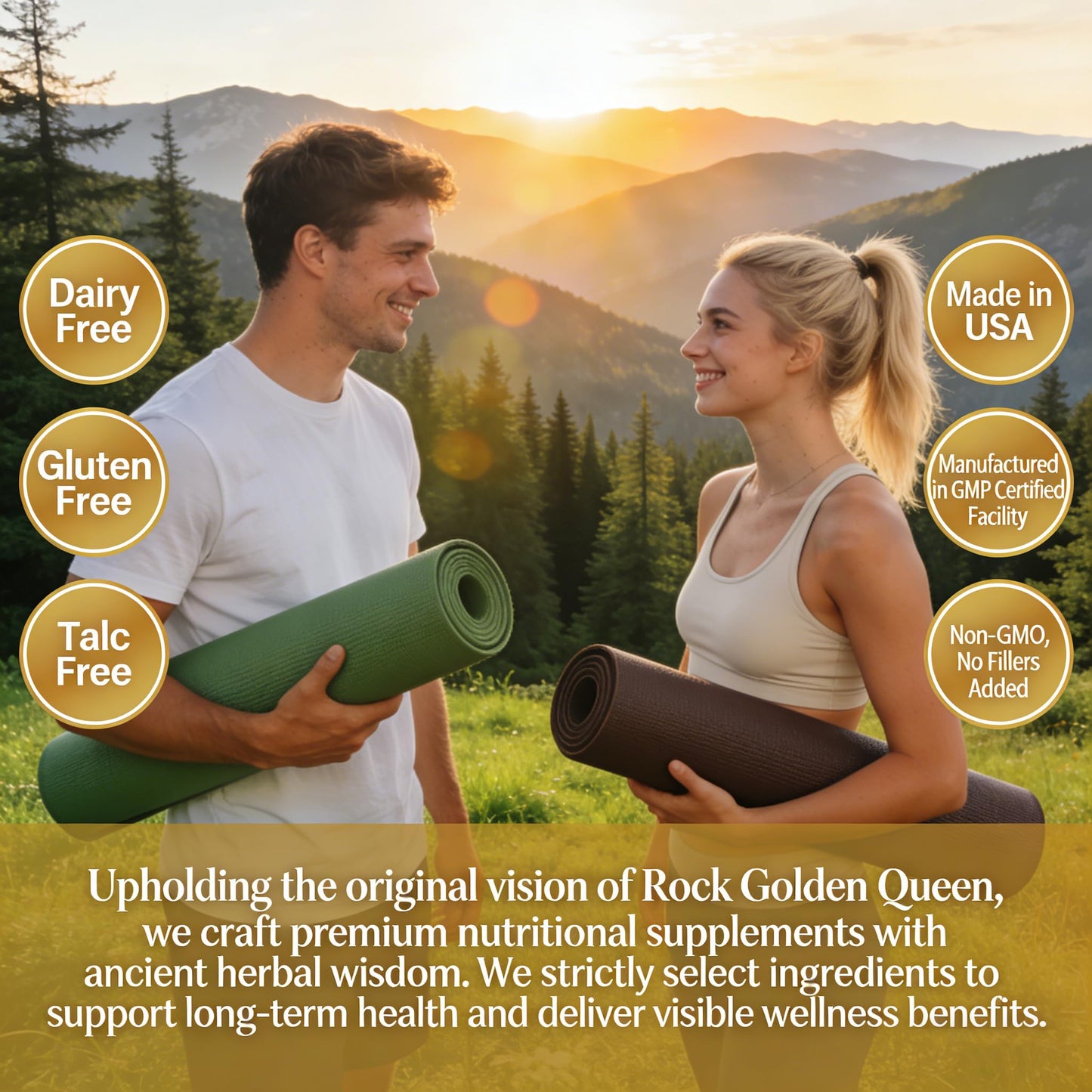 Rock Golden Queen Bai Hu Jia Ren Shen Tang White Tiger Plus Ginseng Granules 5:1 Herbal Extract Powder 3.53 oz
