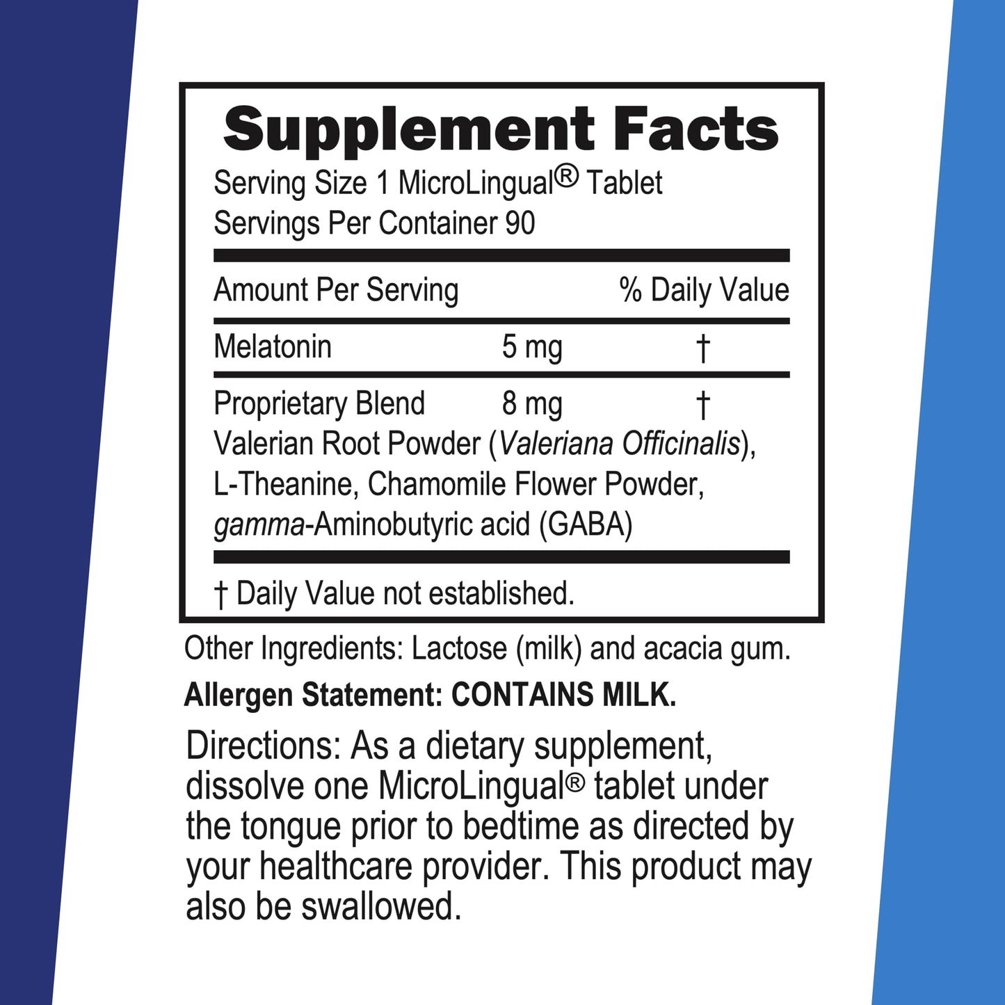 Superior Source Super Slumber Helper Melatonin Supplement with L-Theanine & Chamomile Flower - Supports Healthy & Natural Sleep with Valerian Root Powder & GABA, 90 Tablets