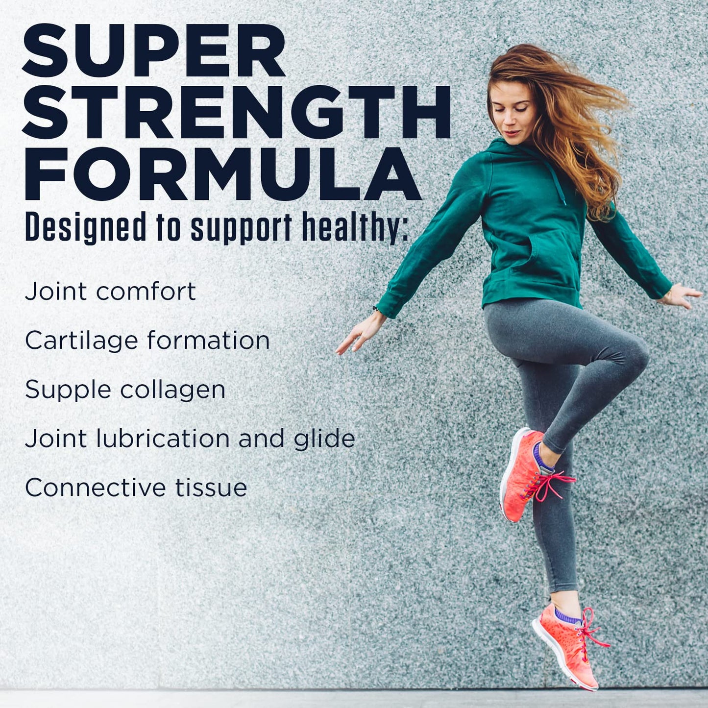KAL Glucosamine Chondroitin MSM D-3 Joint Support Supplement Tablet 120 Tablets