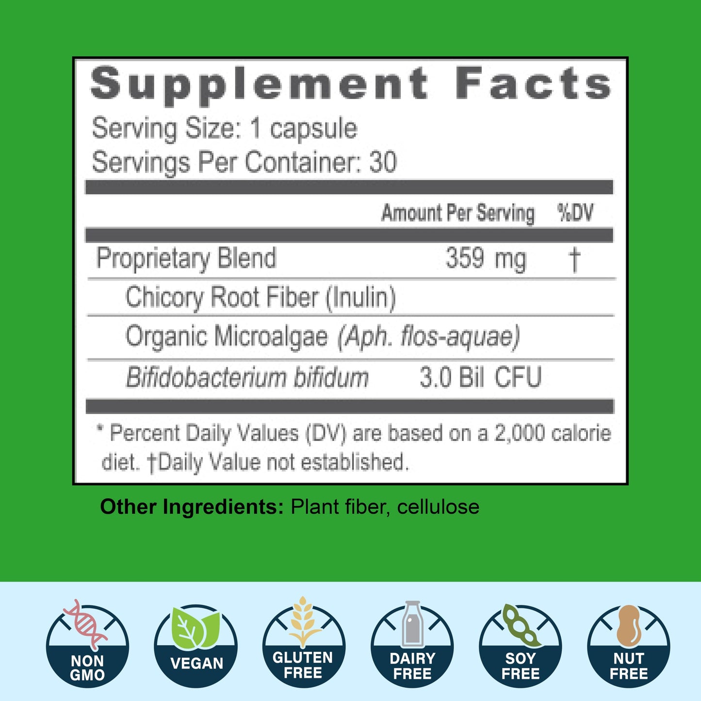 New Earth Bifidus Probiotic Capsule 30 Count