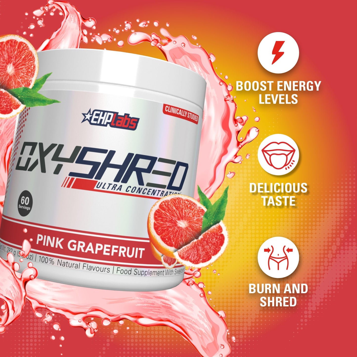 EHP Labs OxyShred Pre Workout Powder 9.7 Ounce