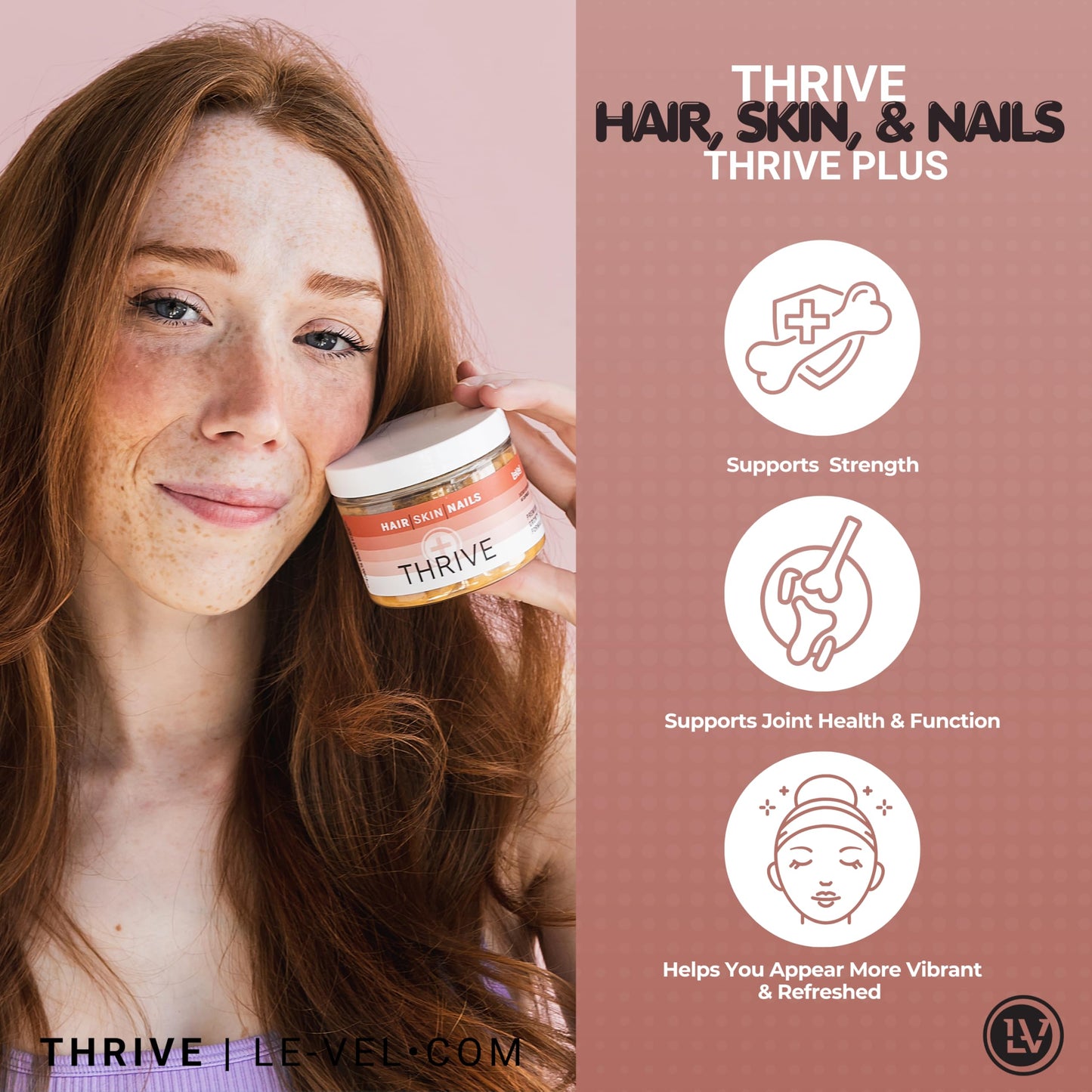 Le-Vel Thrive Premium Collagen Capsule 60 Count