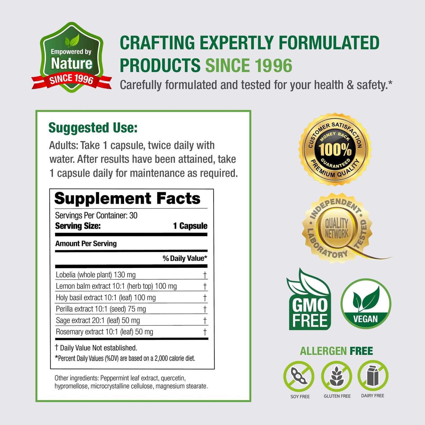 Bell Histamine Balance Capsule, 30 Count