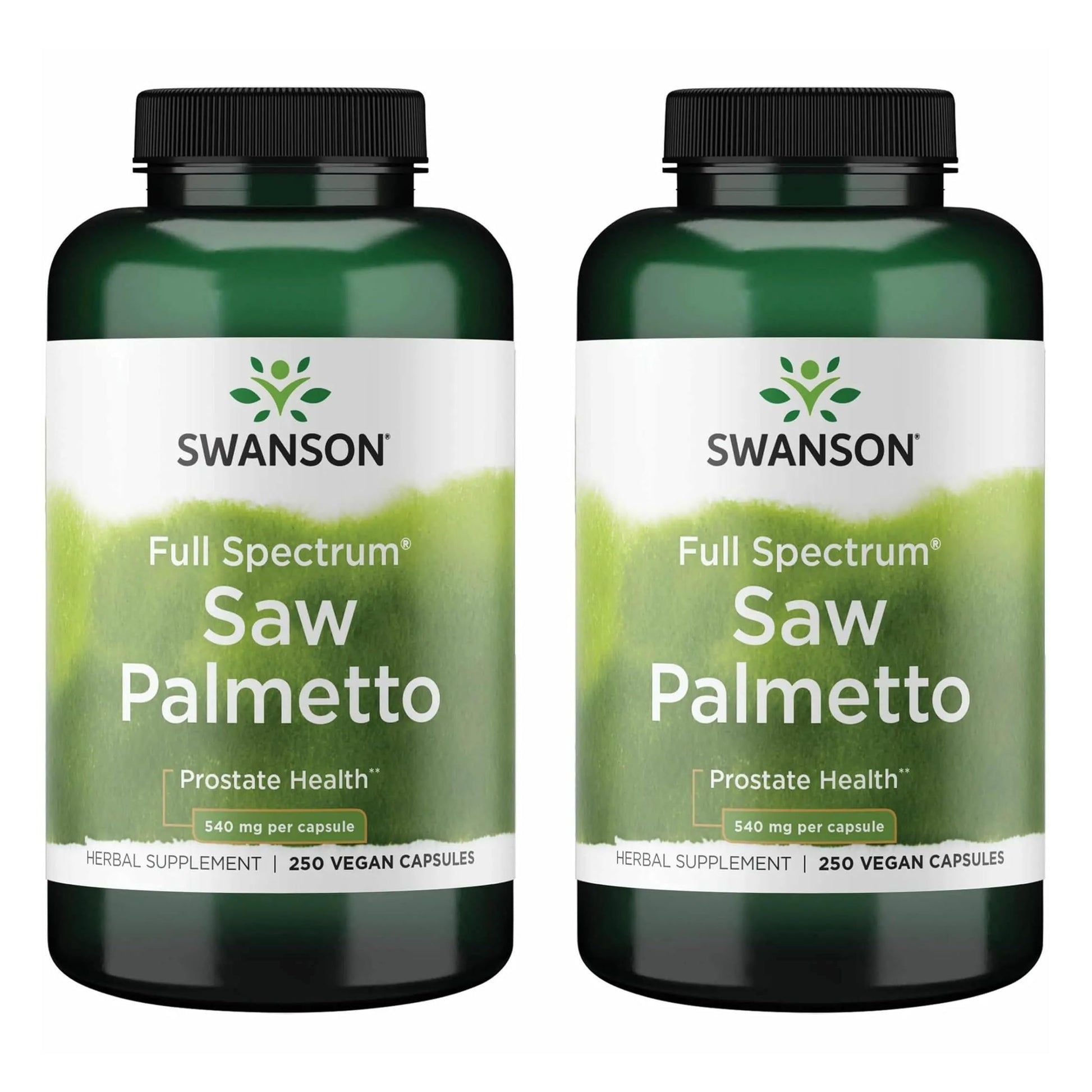 Swanson Saw Palmetto Full Spectrum 540 mg Capsules 500 Count