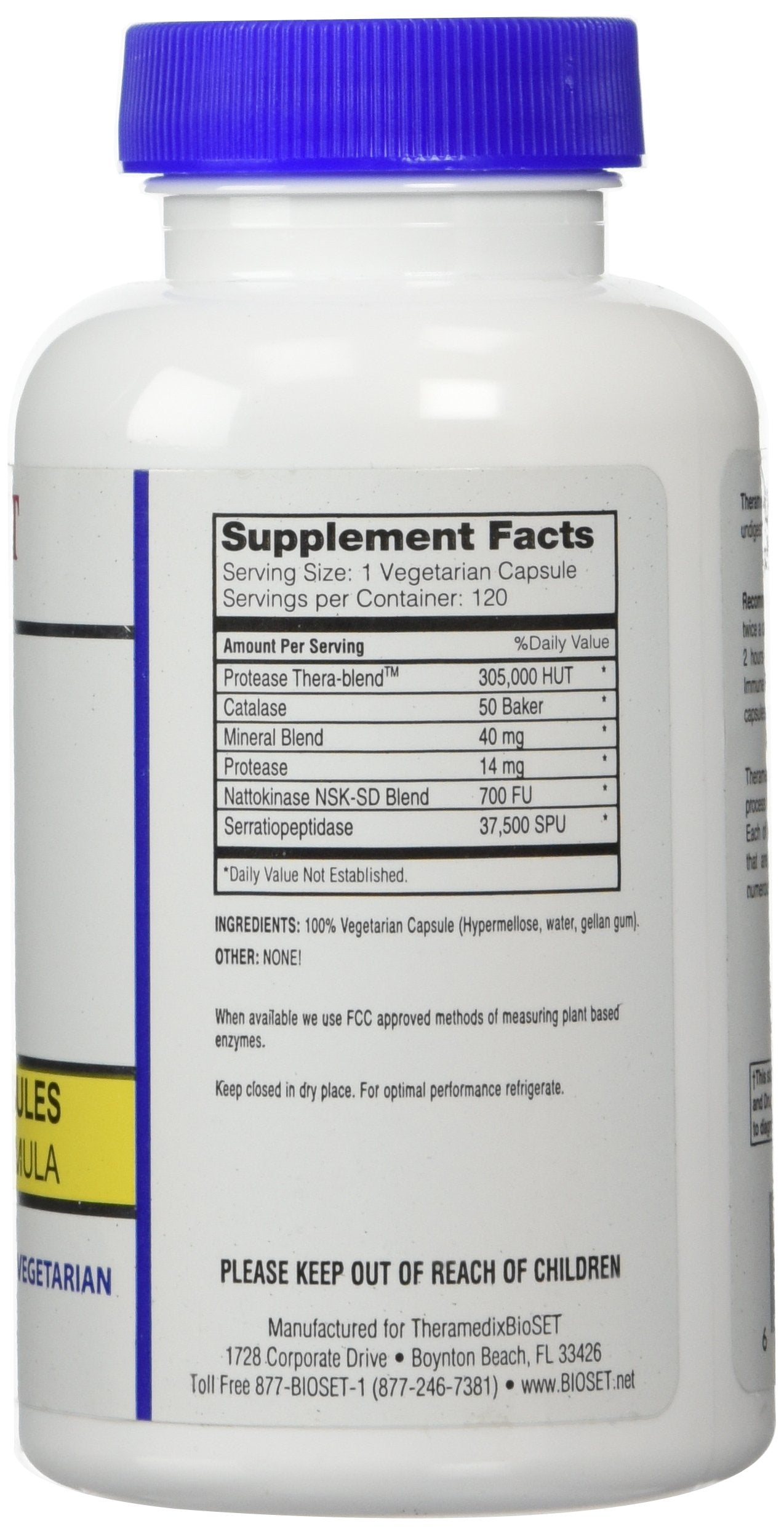 Theramedix BioSet Immune Support Capsule 120