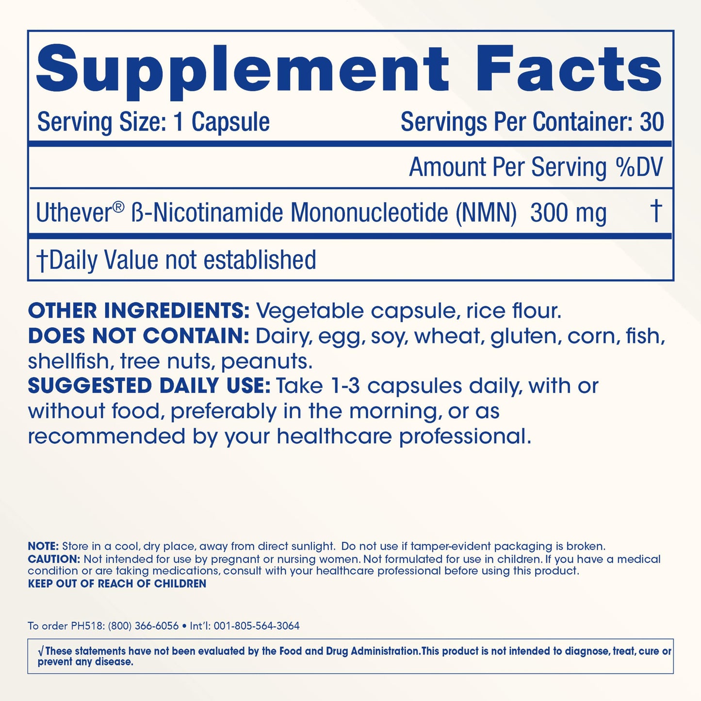 ProHealth NMN Pro 300 Capsules, 90