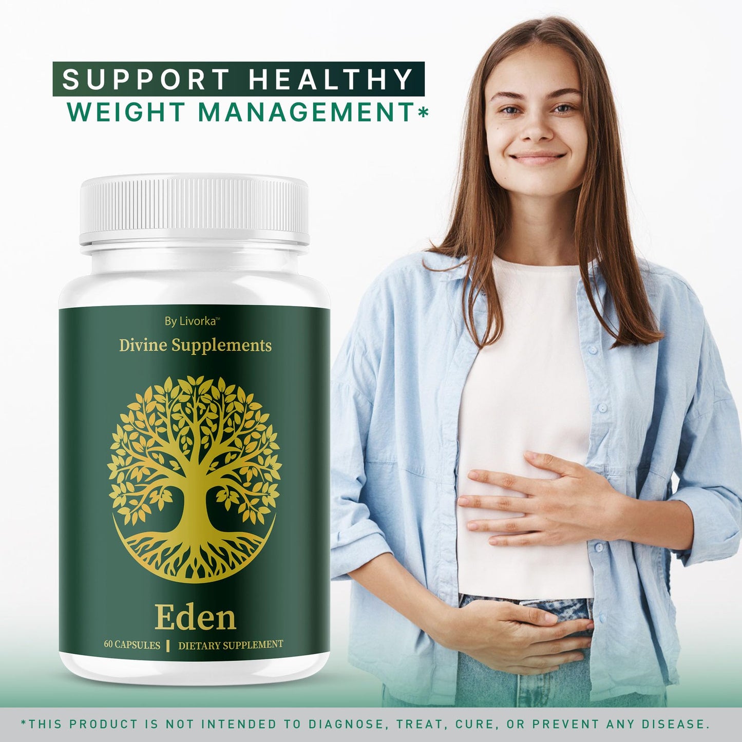 LIVORKA Eden Capsules, 300 Capsules