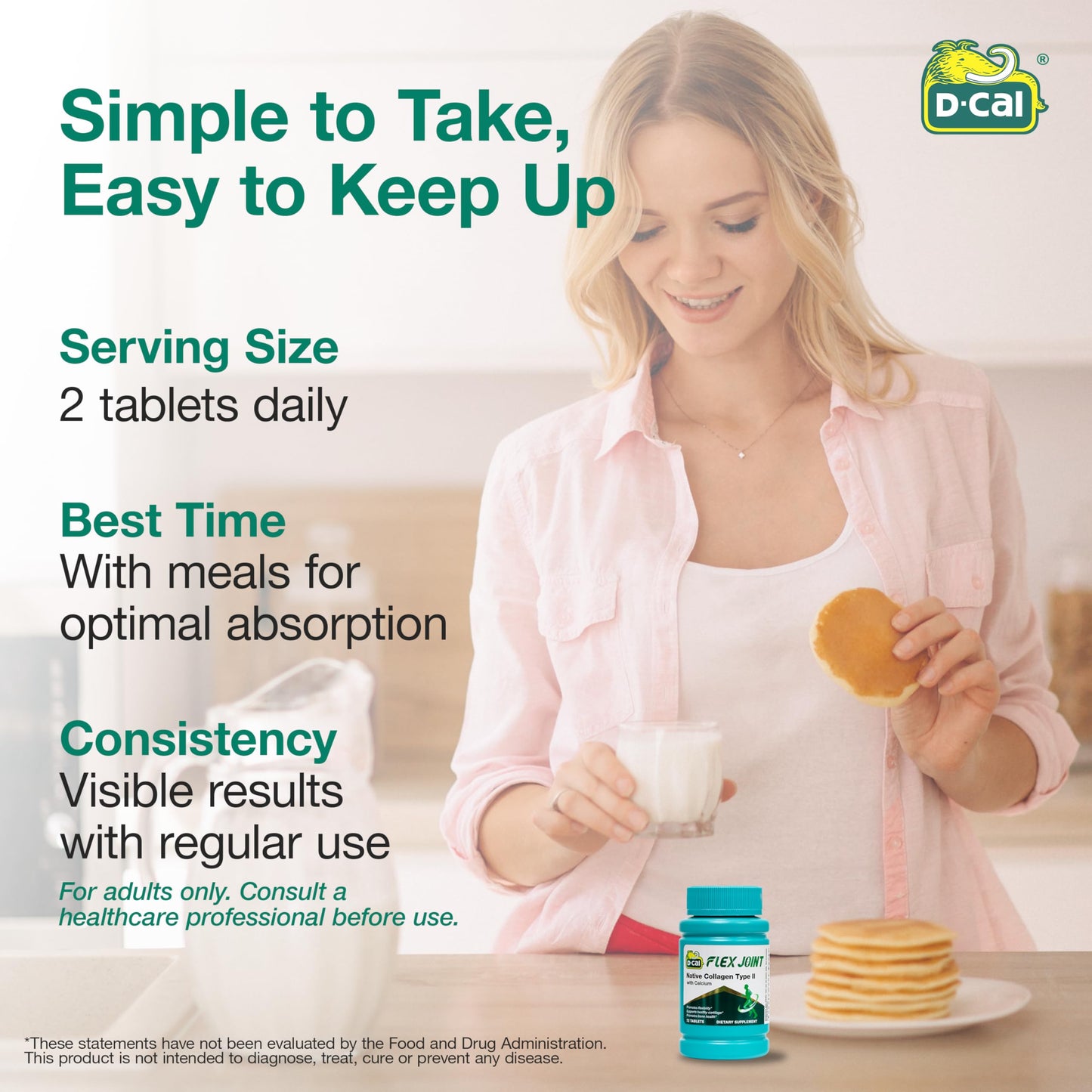 D-Cal Flex Joint Tablet, 72 Tablets