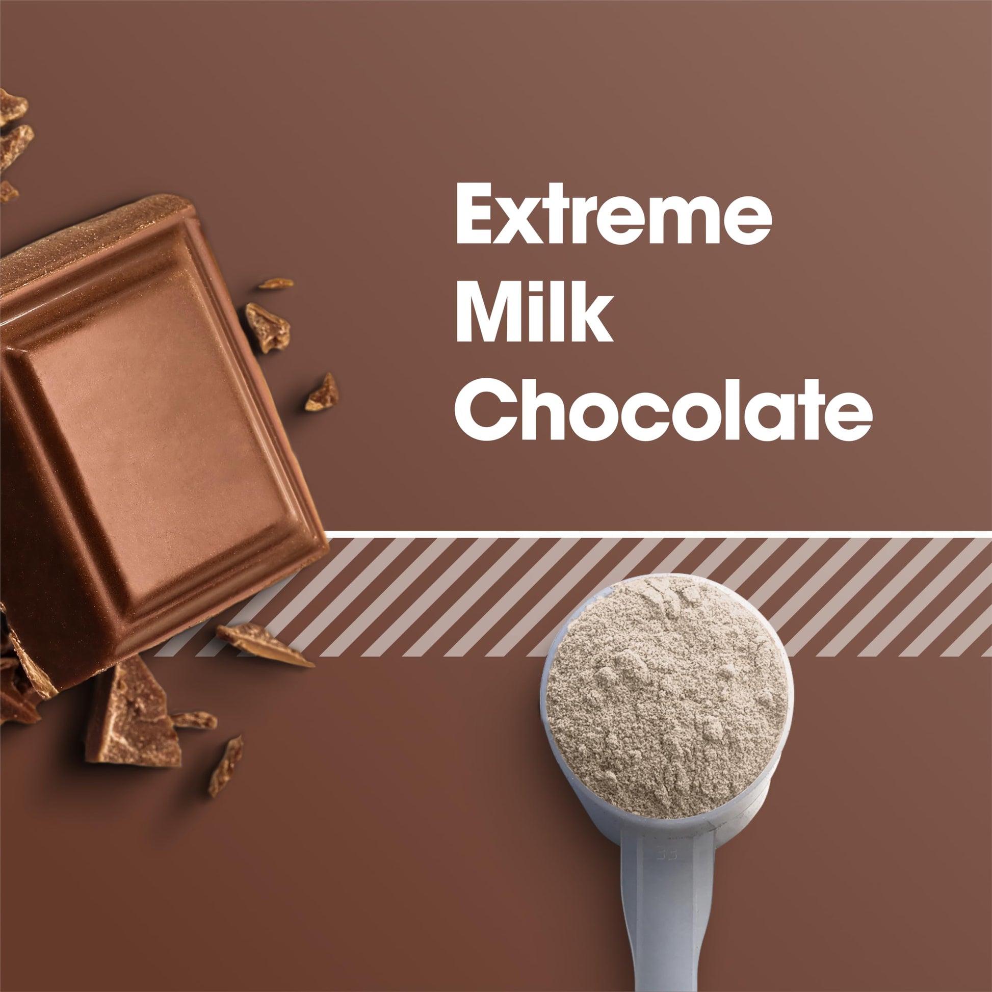 Optimum Nutrition Gold Standard 100% Whey Protein Powder, Extreme Milk Chocolate, 5 Pound, 80 Servings