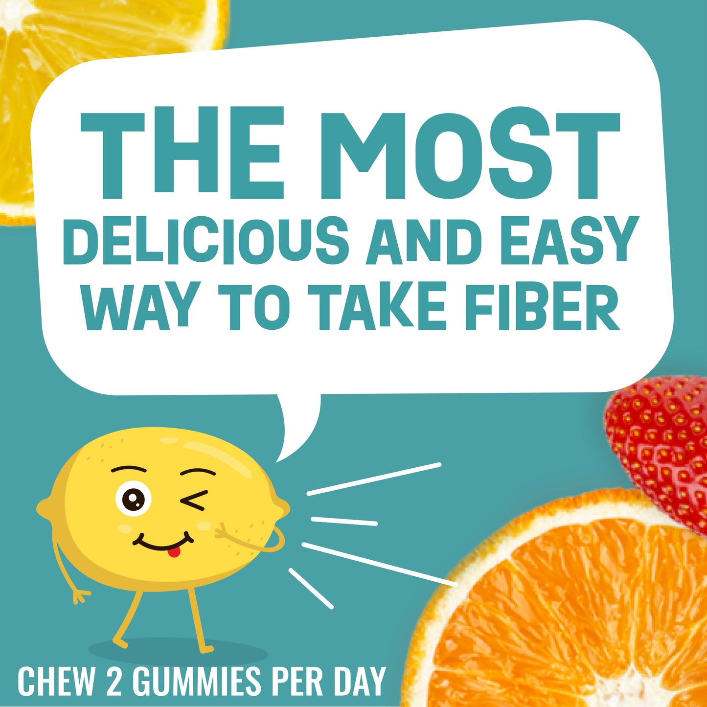 Fiber Advance Gummies for Kids, 60 Count