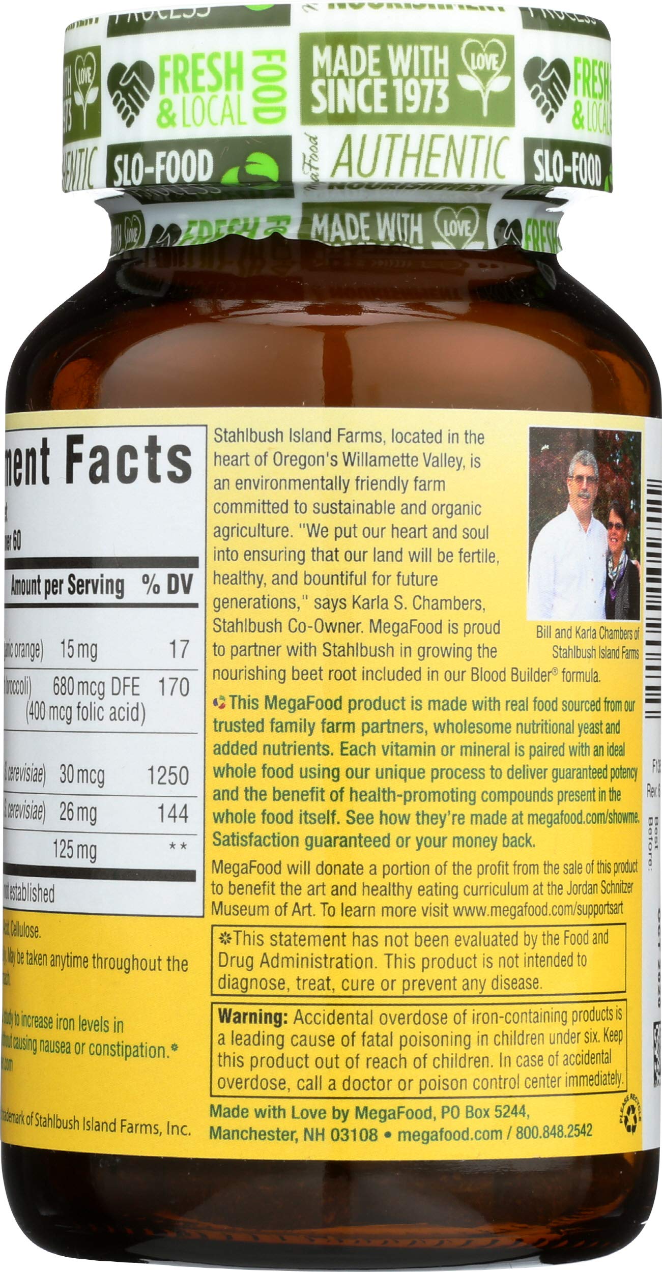 MegaFood Blood Builder DailyFoods Tablet 1 Count