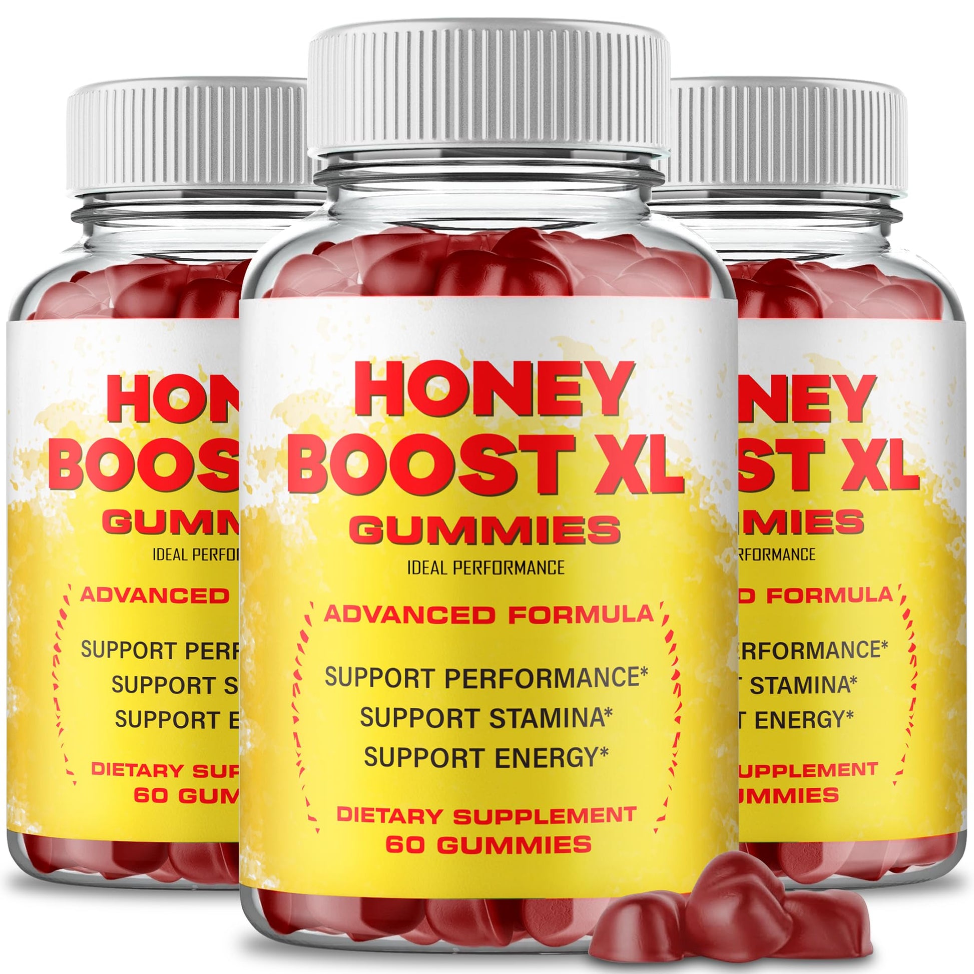 Ideal Performance Honey Boost XL Gummies, 180 Gummies