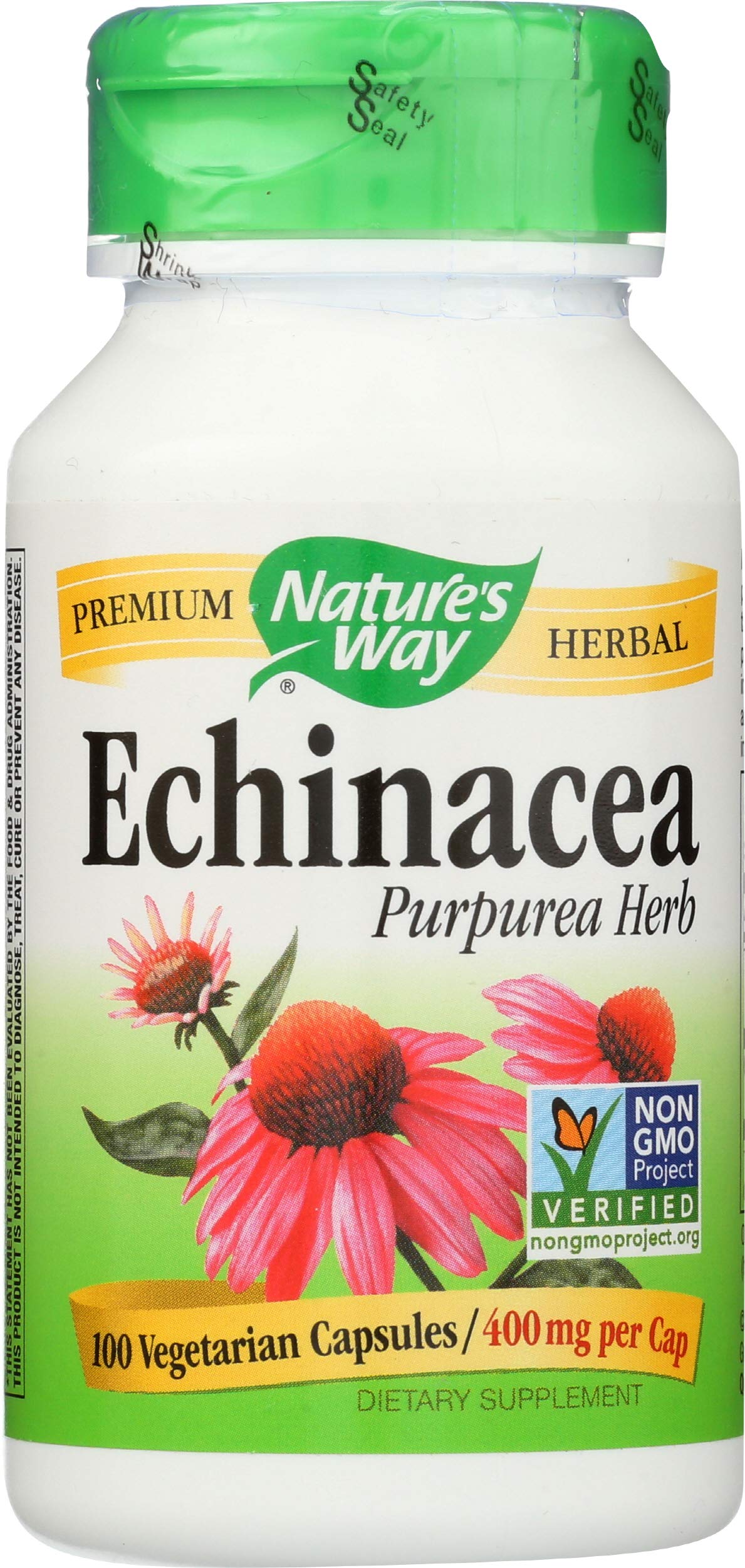 Nature's Way Echinacea Certified Organic 100 Capsules