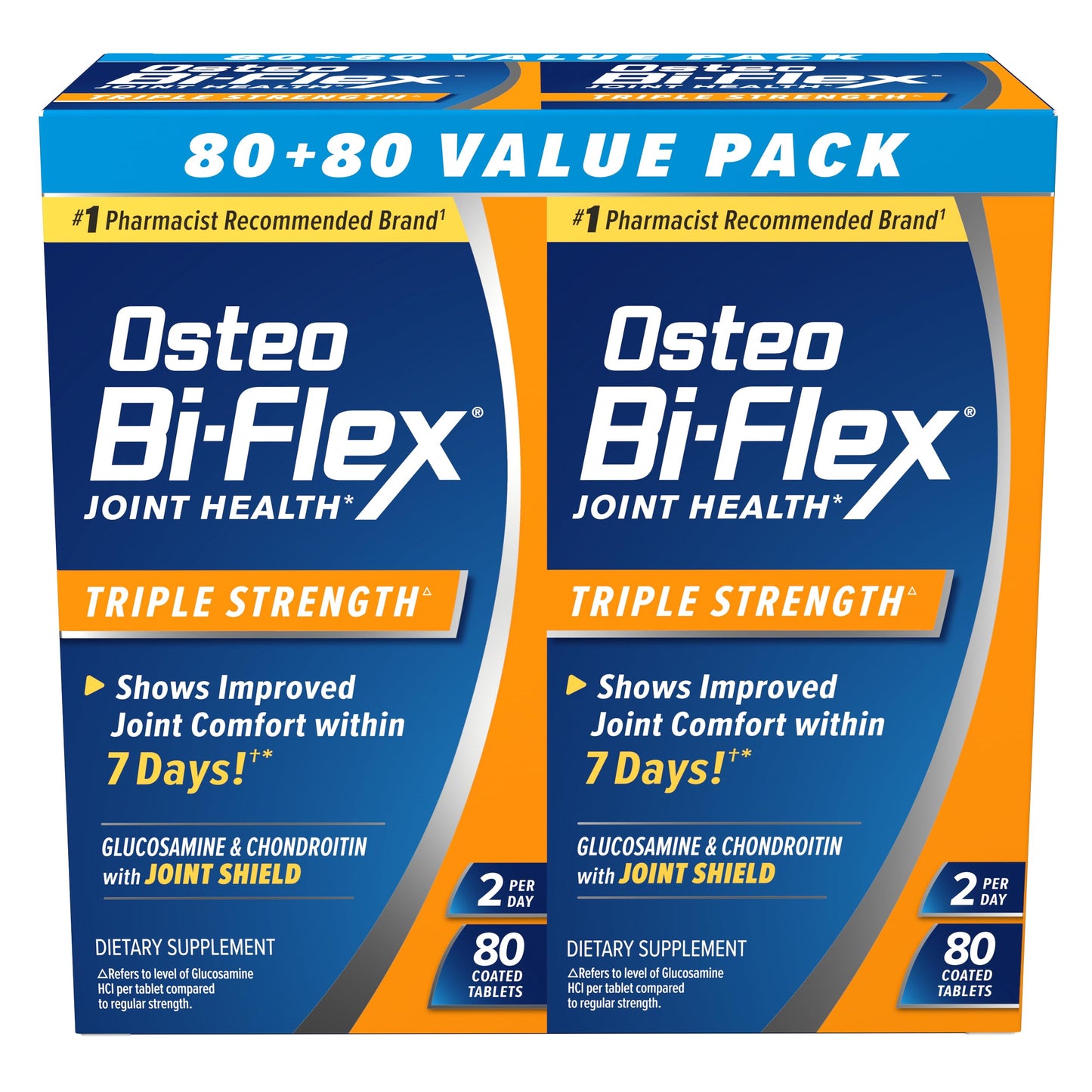 Osteo Bi-Flex Triple Strength Glucosamine Chondroitin Tablet, 160 Count