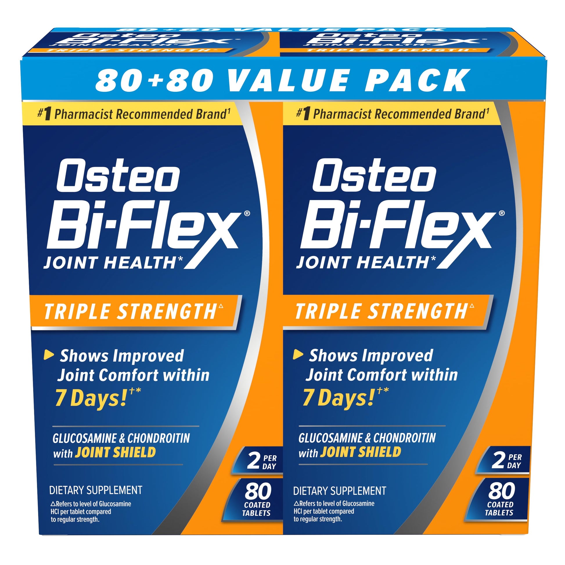 Osteo Bi-Flex Triple Strength Glucosamine Chondroitin Tablet, 160 Count