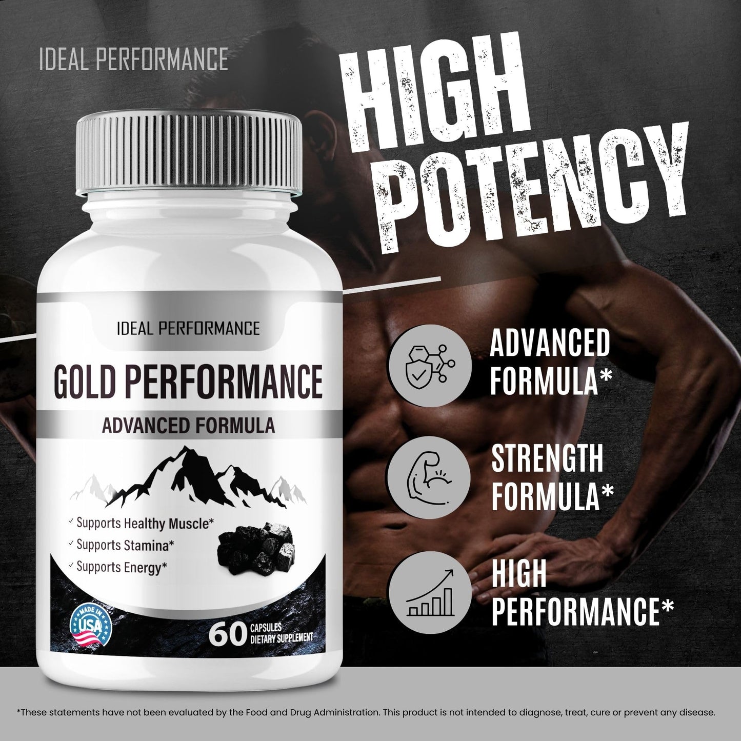 IDEAL PERFORMANCE Gold Performance Capsules, 300 Count