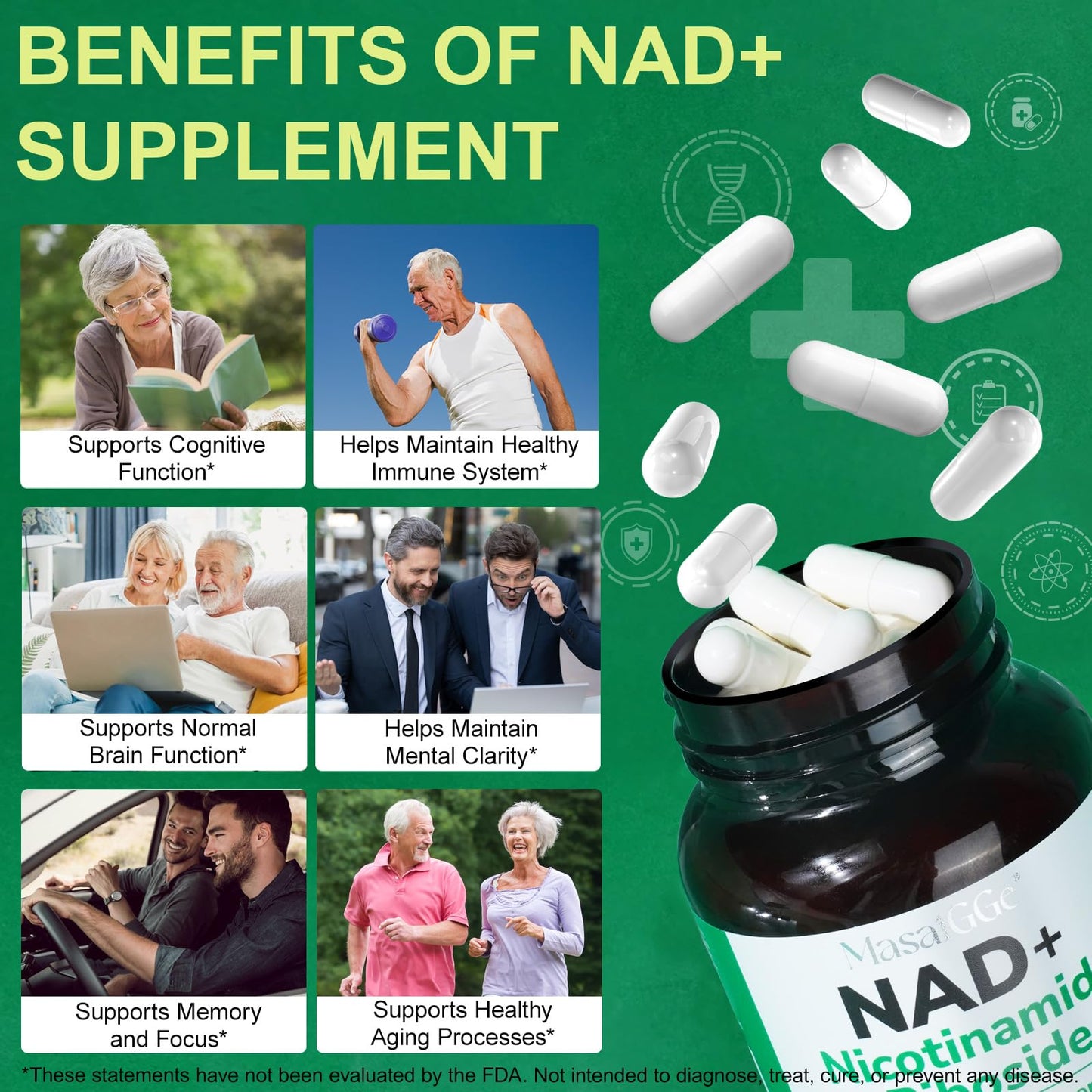 Feeliville NAD+ Capsule 120 Capsules