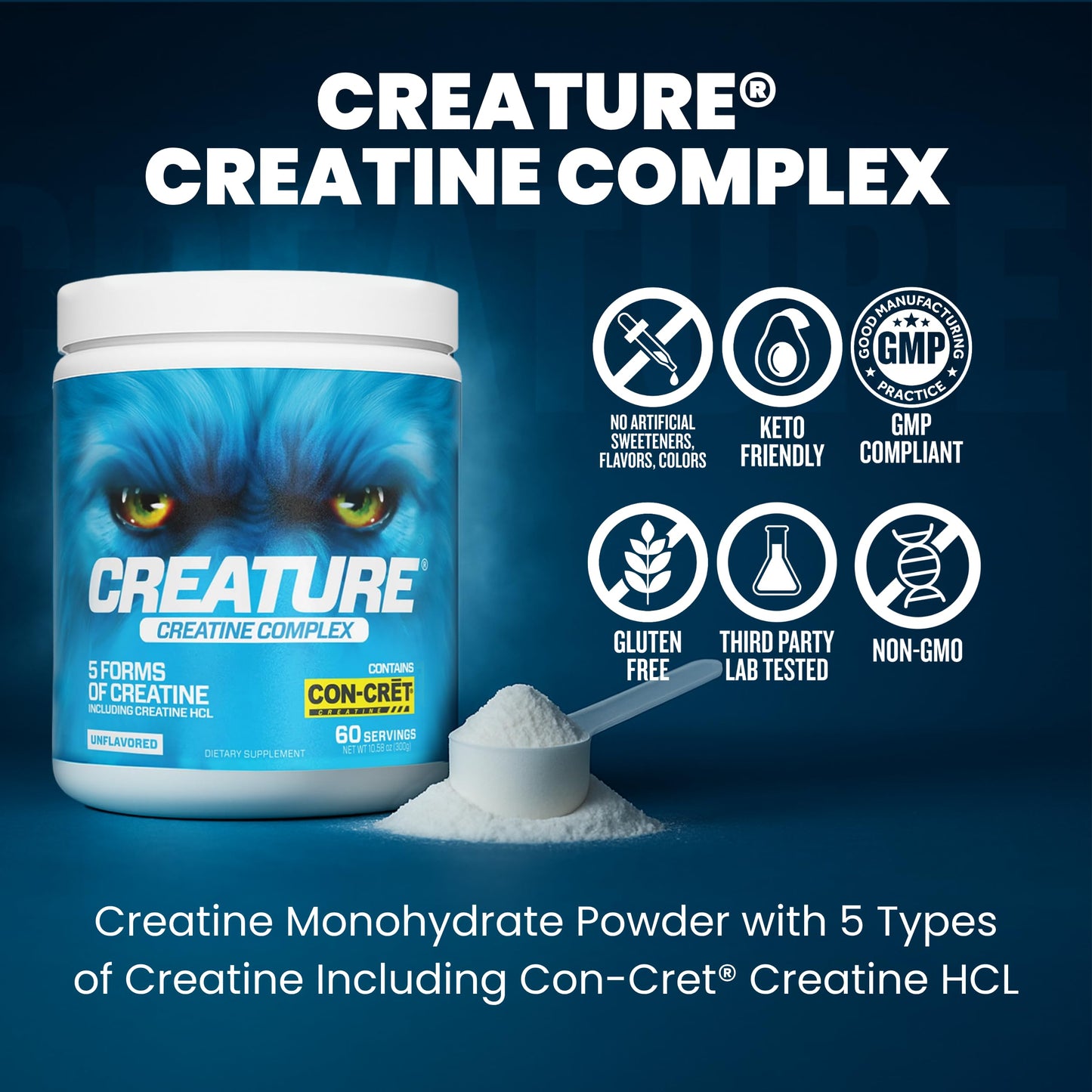 CREATURE Creatine Complex Powder 10.58 Ounce