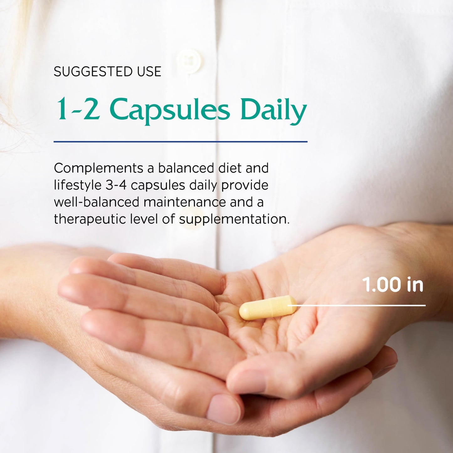 Vitanica Women's Symmetry High Potency Daily Multivitamin, Vegan/Vegetarian, Capsule, 180 Count