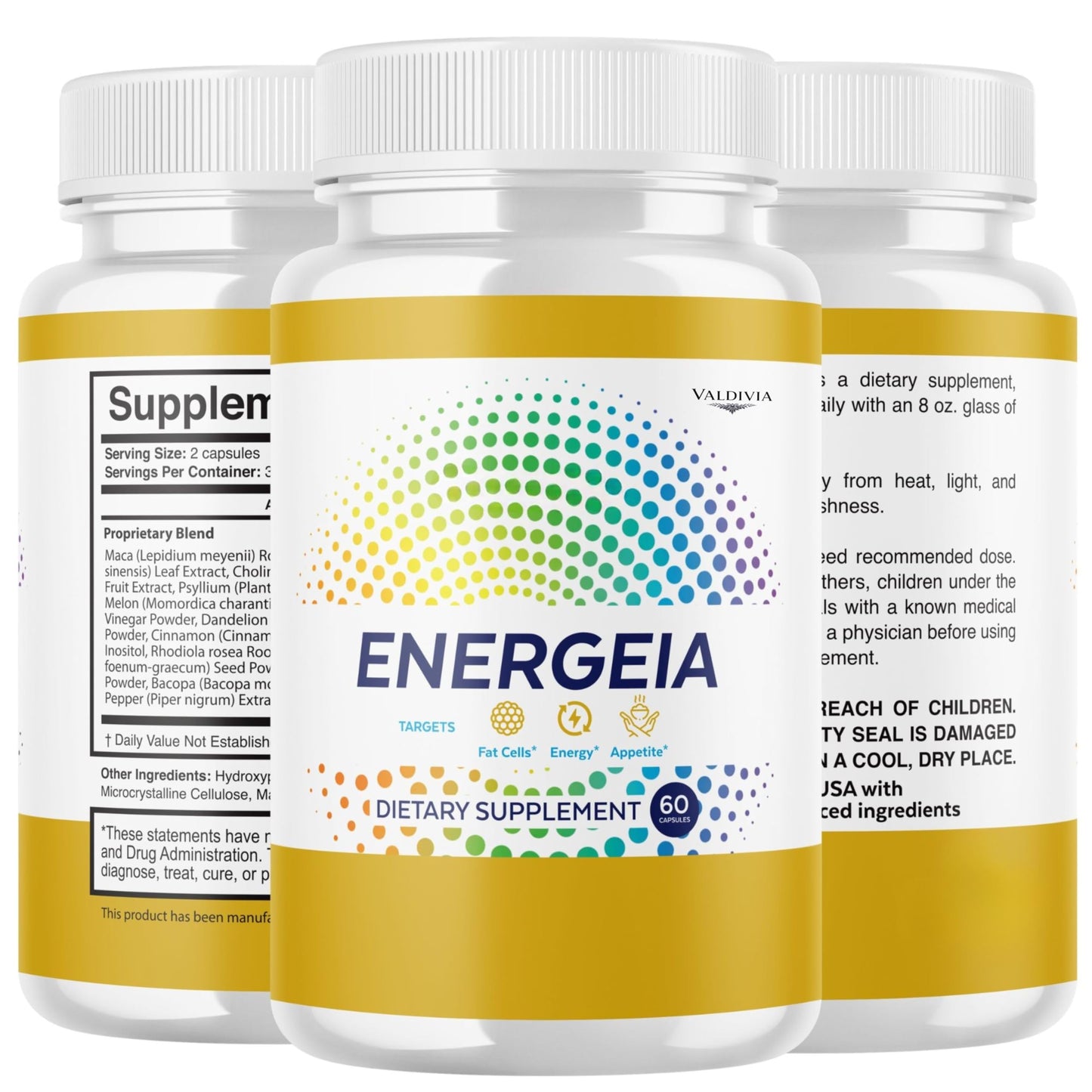 Valdivia Energeia Capsules 120 Capsules